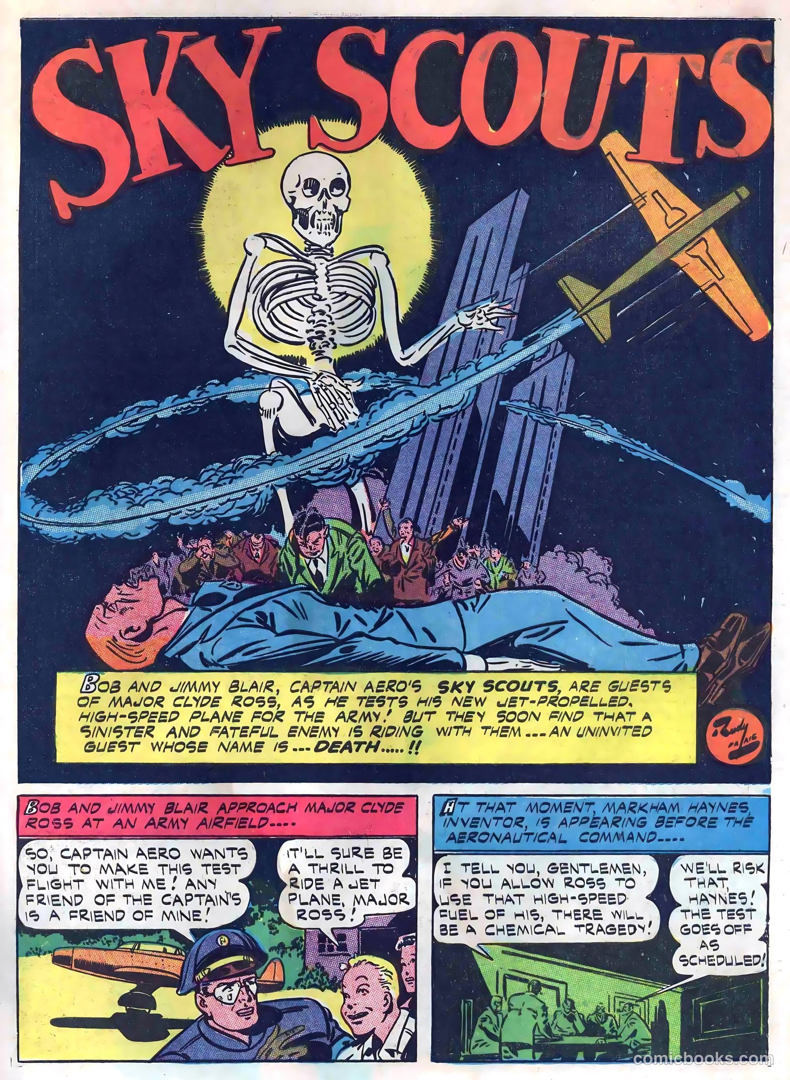 Captain Aero Comics #25 — page 43 of 52
