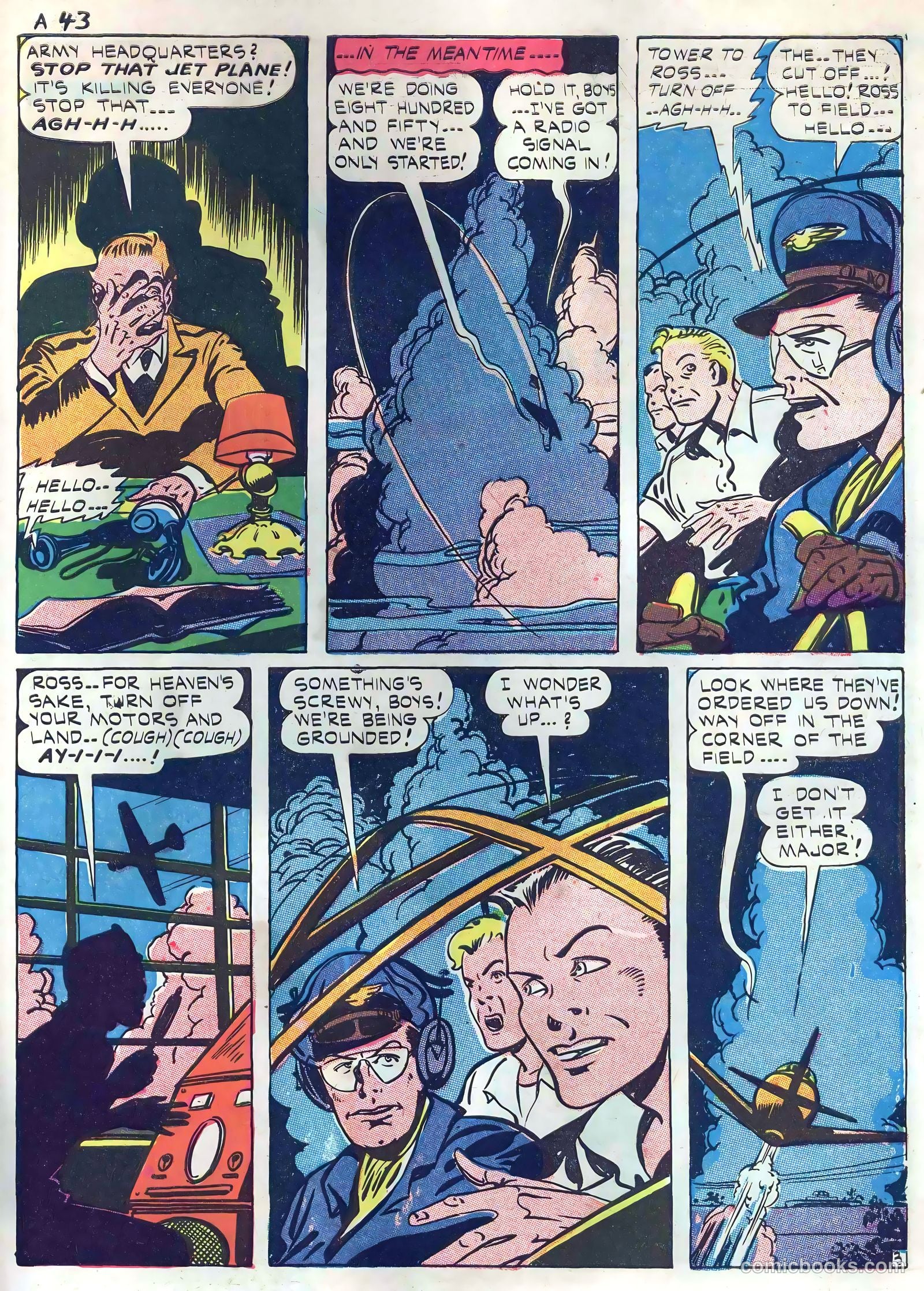 Captain Aero Comics #25 — page 45 of 52