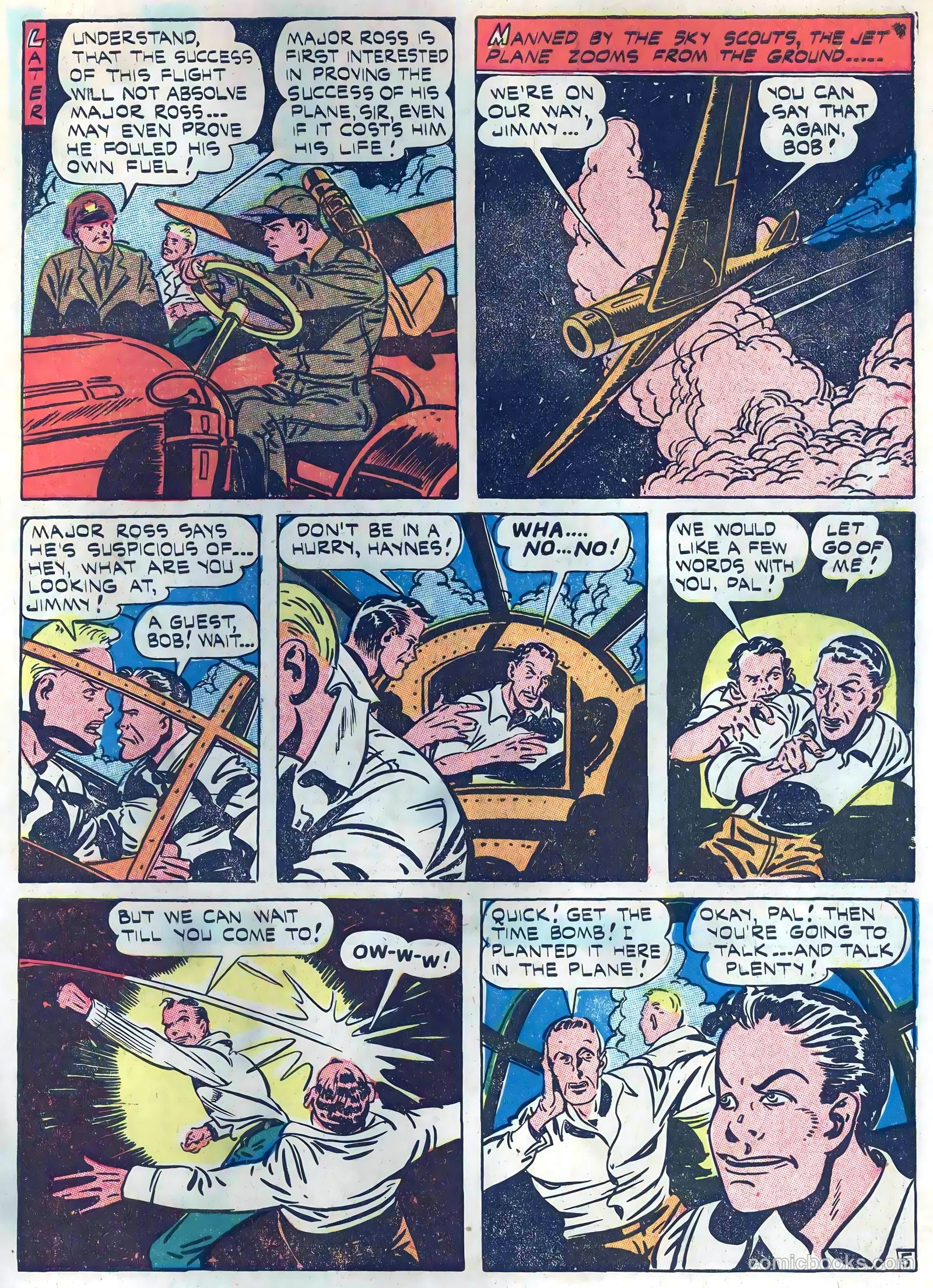 Captain Aero Comics #25 — page 47 of 52