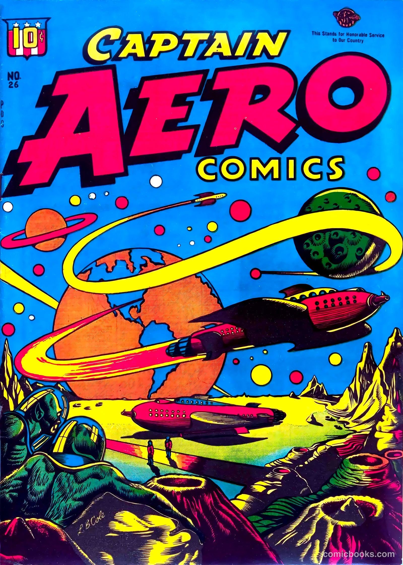 Captain Aero Comics #26 — page 1 of 52