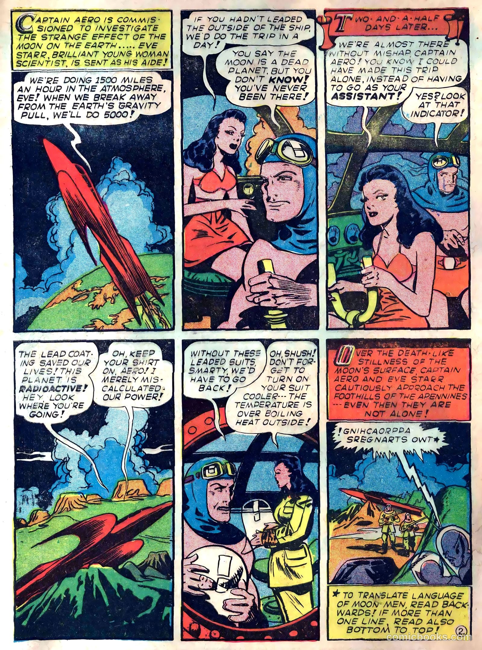 Captain Aero Comics #26 — page 4 of 52