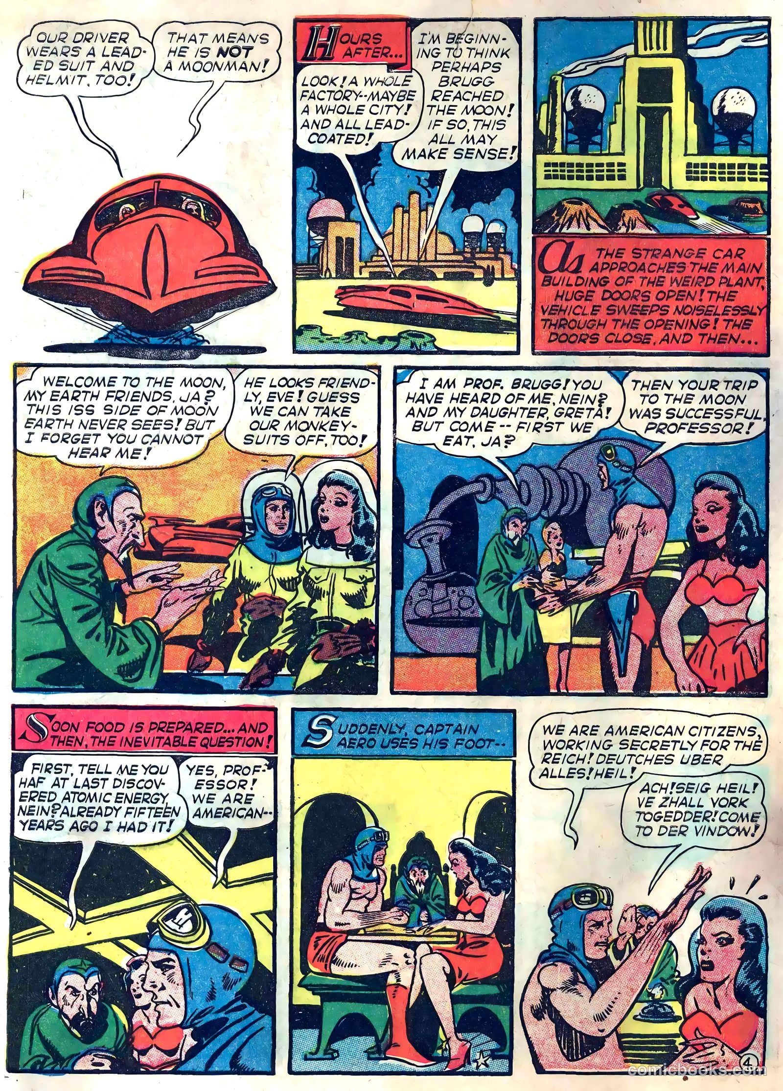 Captain Aero Comics #26 — page 6 of 52
