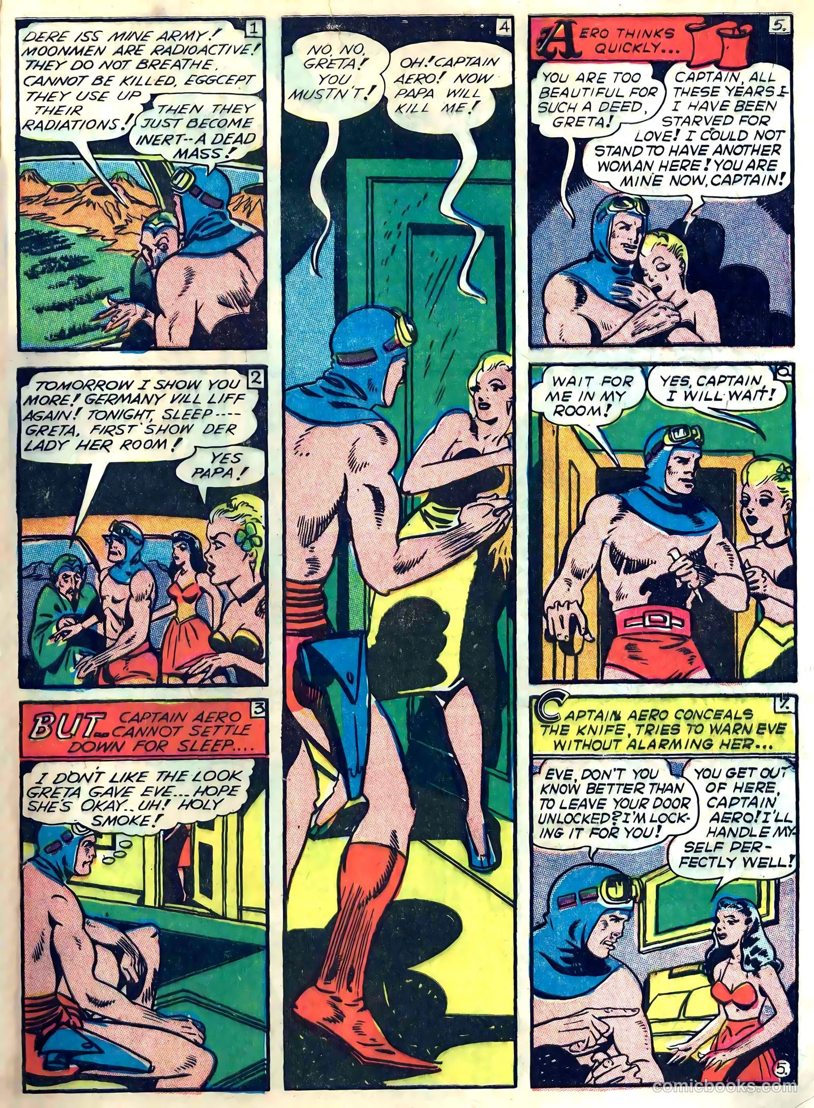Captain Aero Comics #26 — page 7 of 52