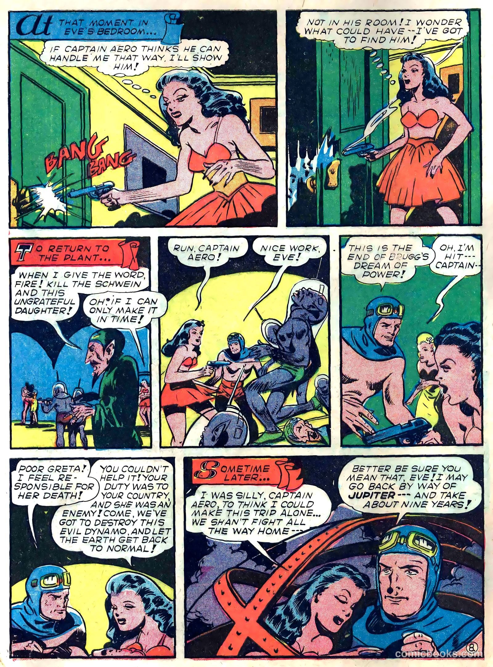 Captain Aero Comics #26 — page 10 of 52