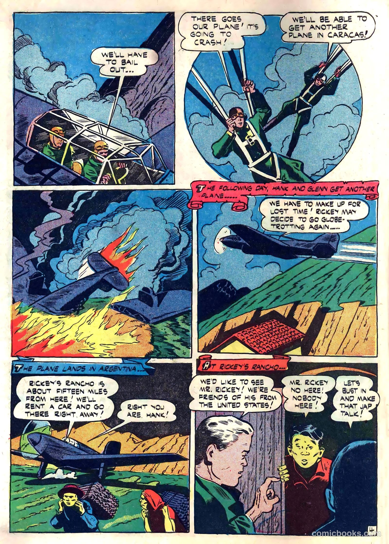 Captain Aero Comics #26 — page 14 of 52