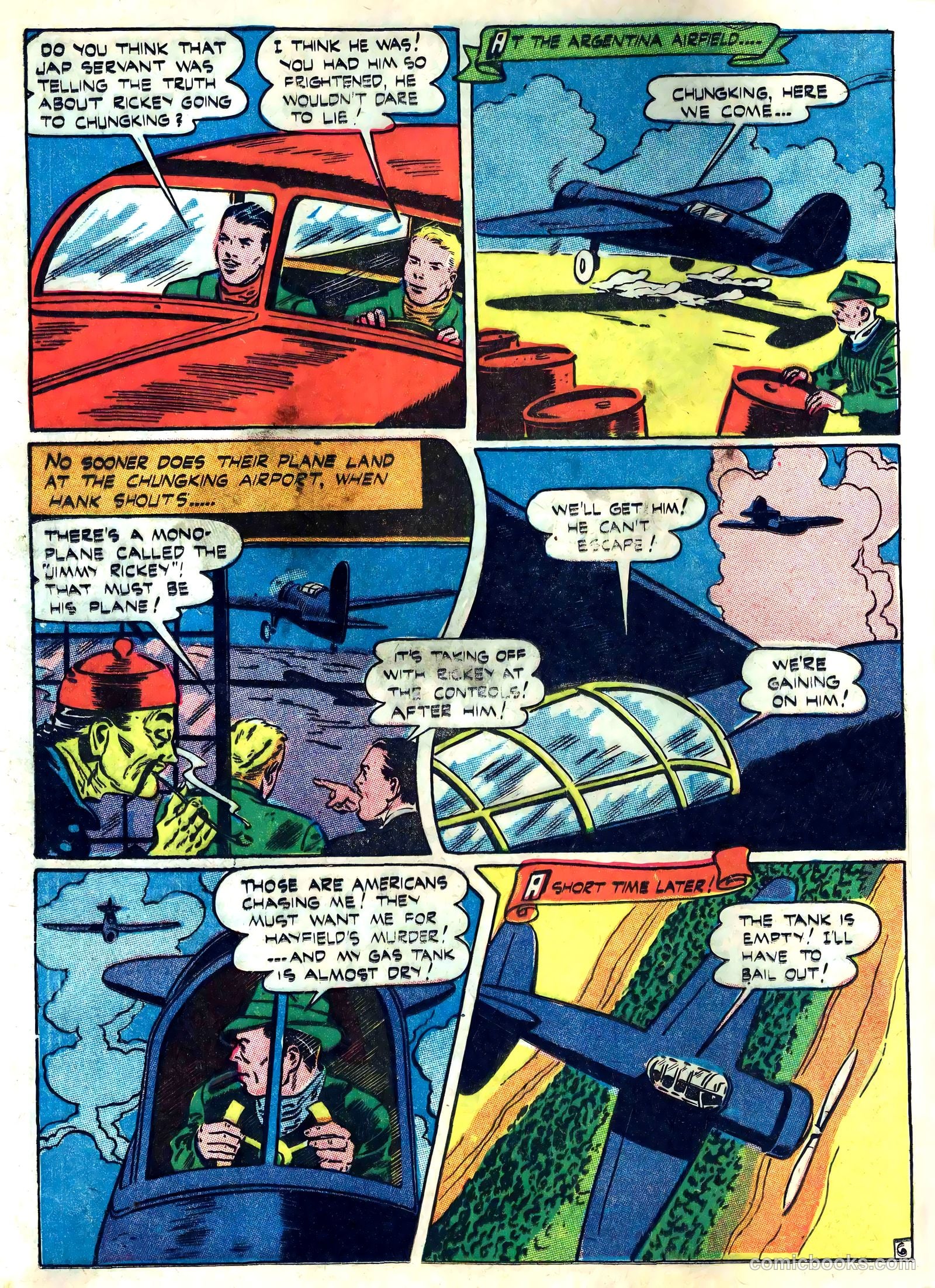 Captain Aero Comics #26 — page 16 of 52
