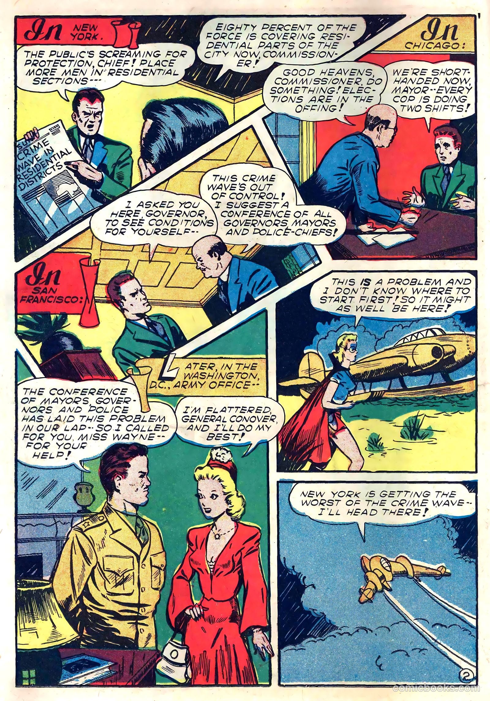 Captain Aero Comics #26 — page 20 of 52