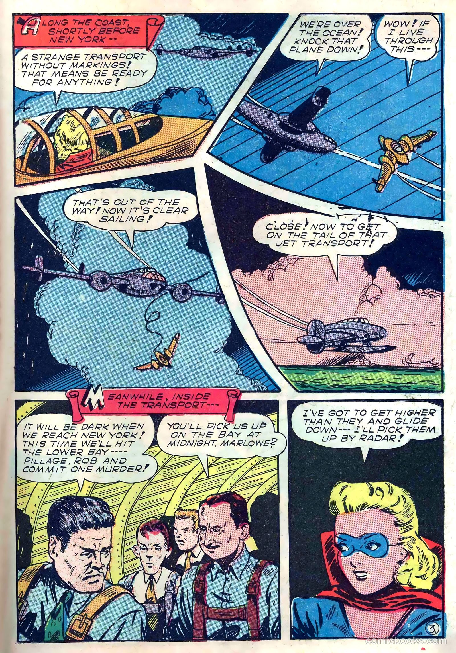 Captain Aero Comics #26 — page 21 of 52