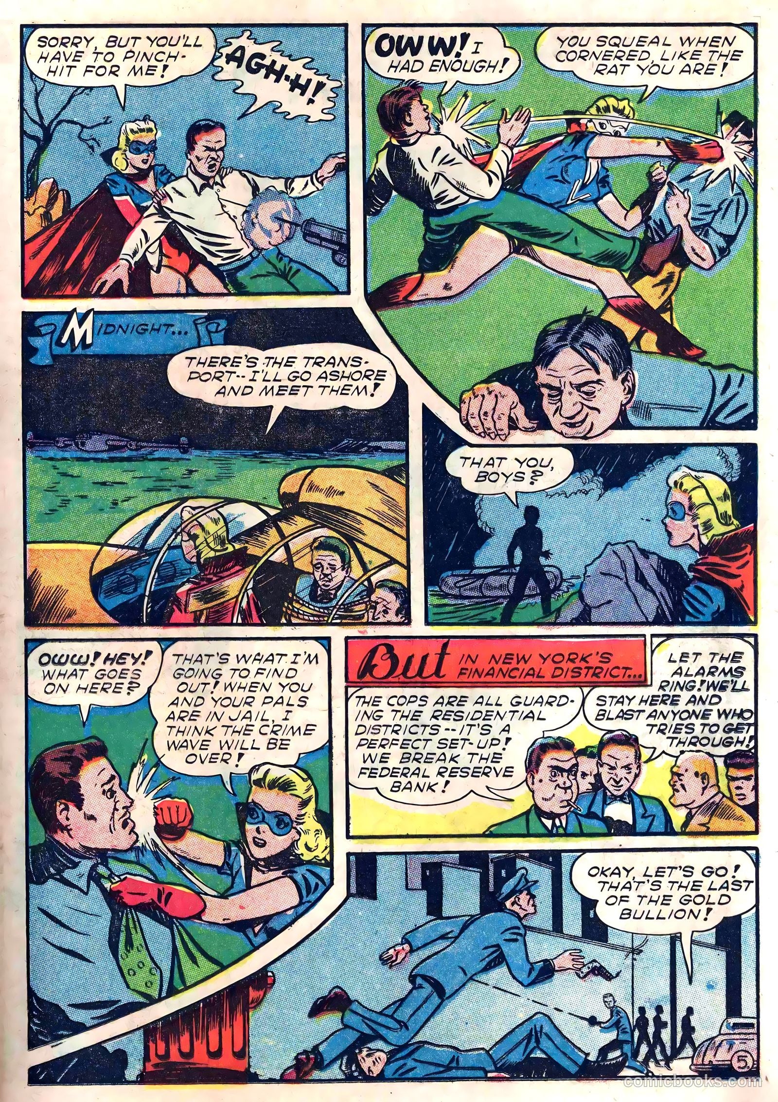Captain Aero Comics #26 — page 23 of 52