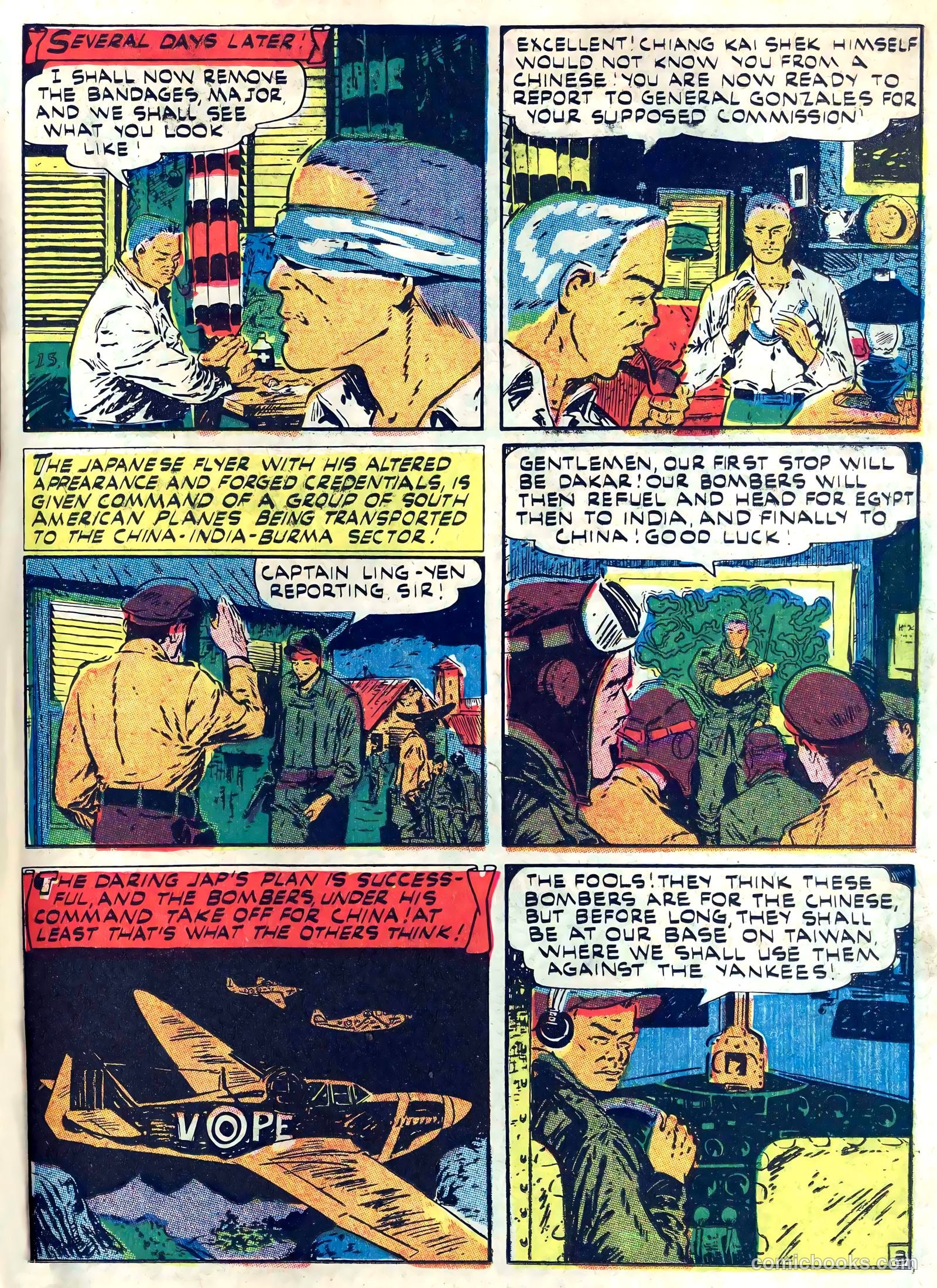 Captain Aero Comics #26 — page 29 of 52