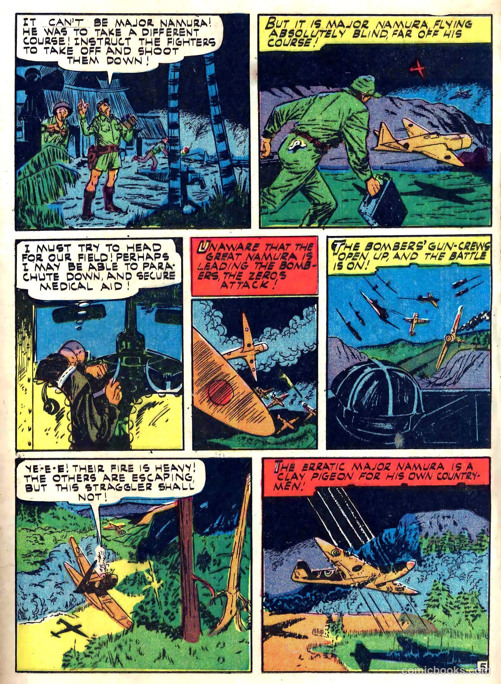 Captain Aero Comics #26 — page 31 of 52