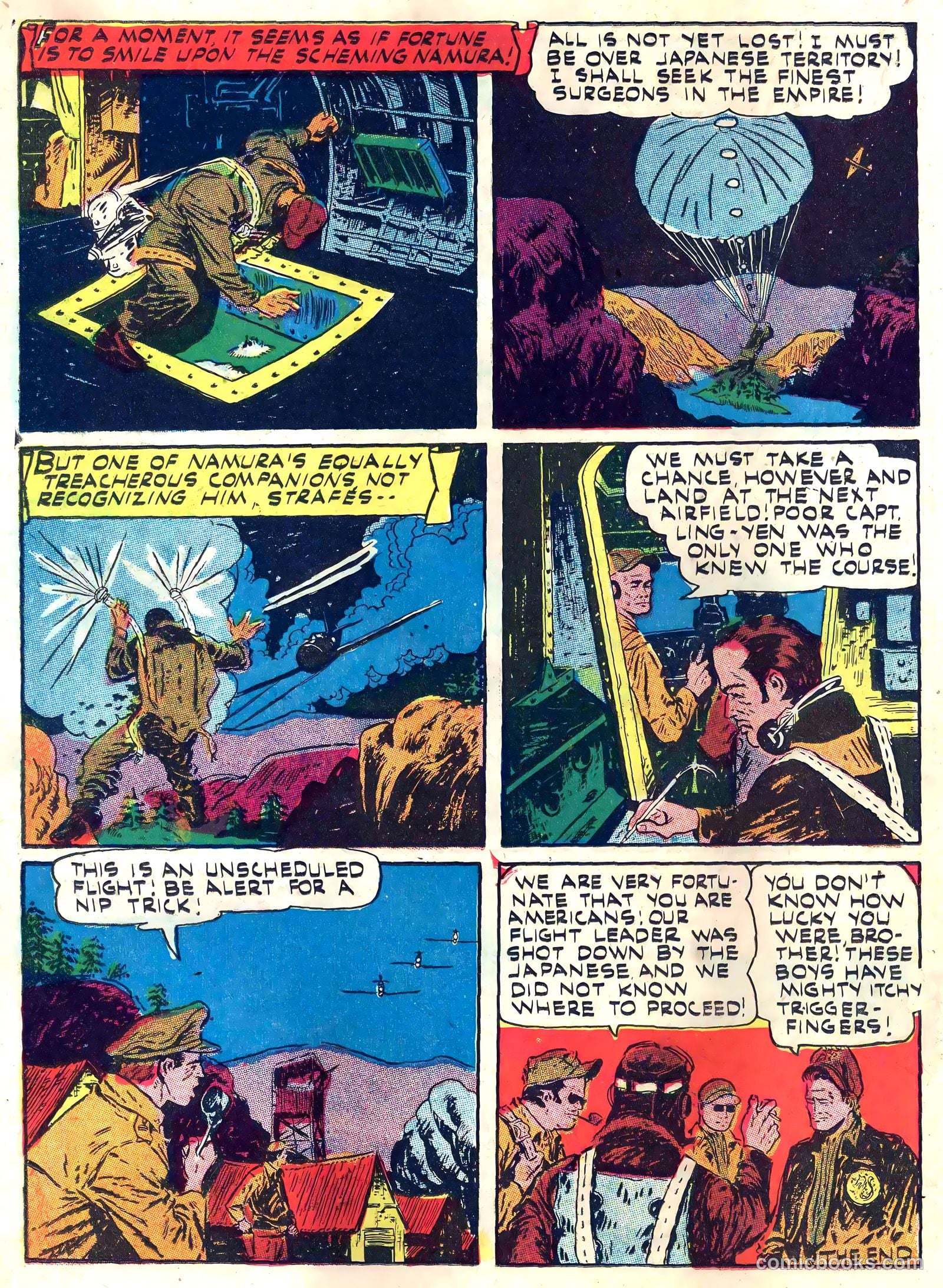 Captain Aero Comics #26 — page 32 of 52