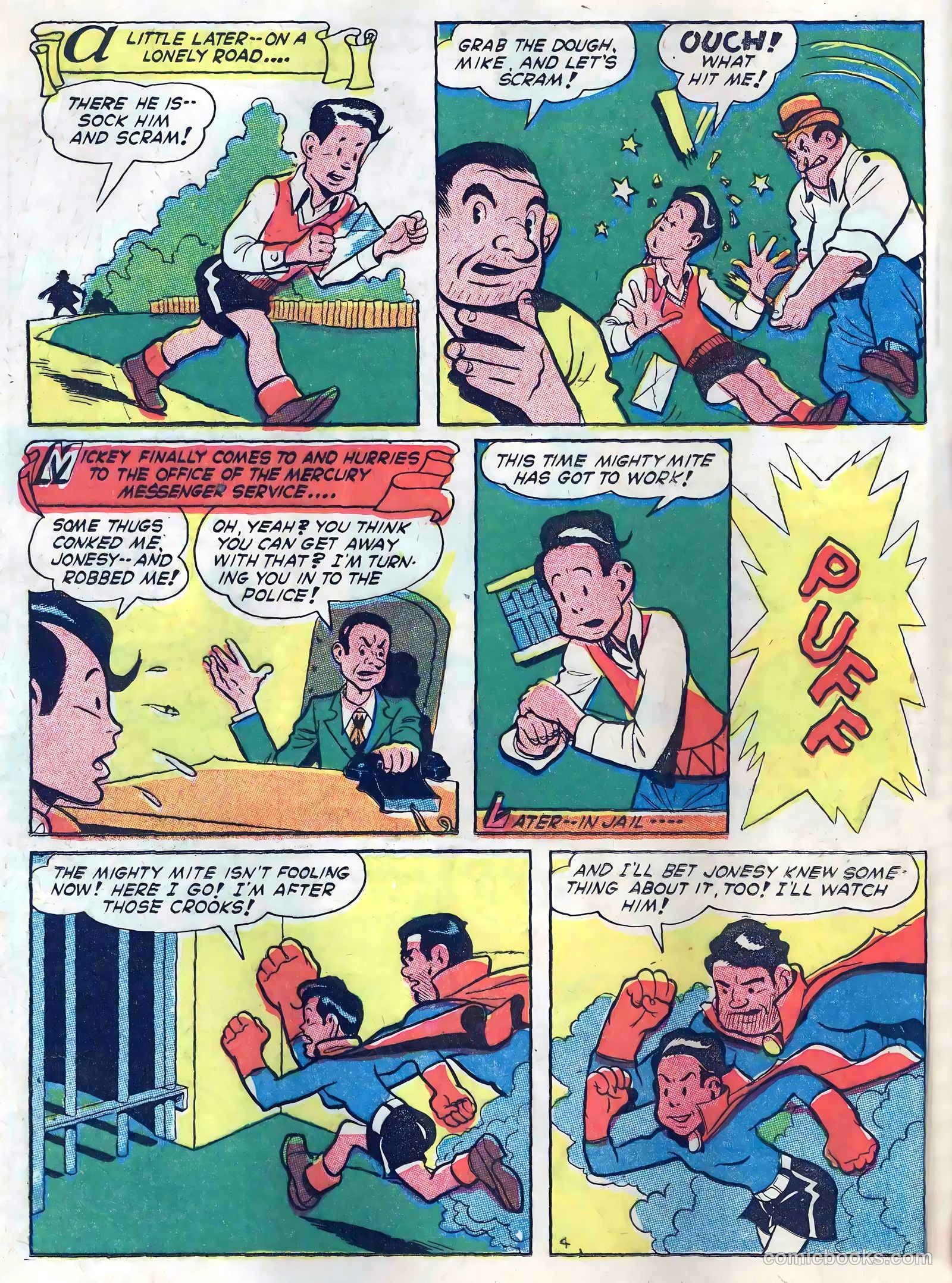 Captain Aero Comics #26 — page 36 of 52