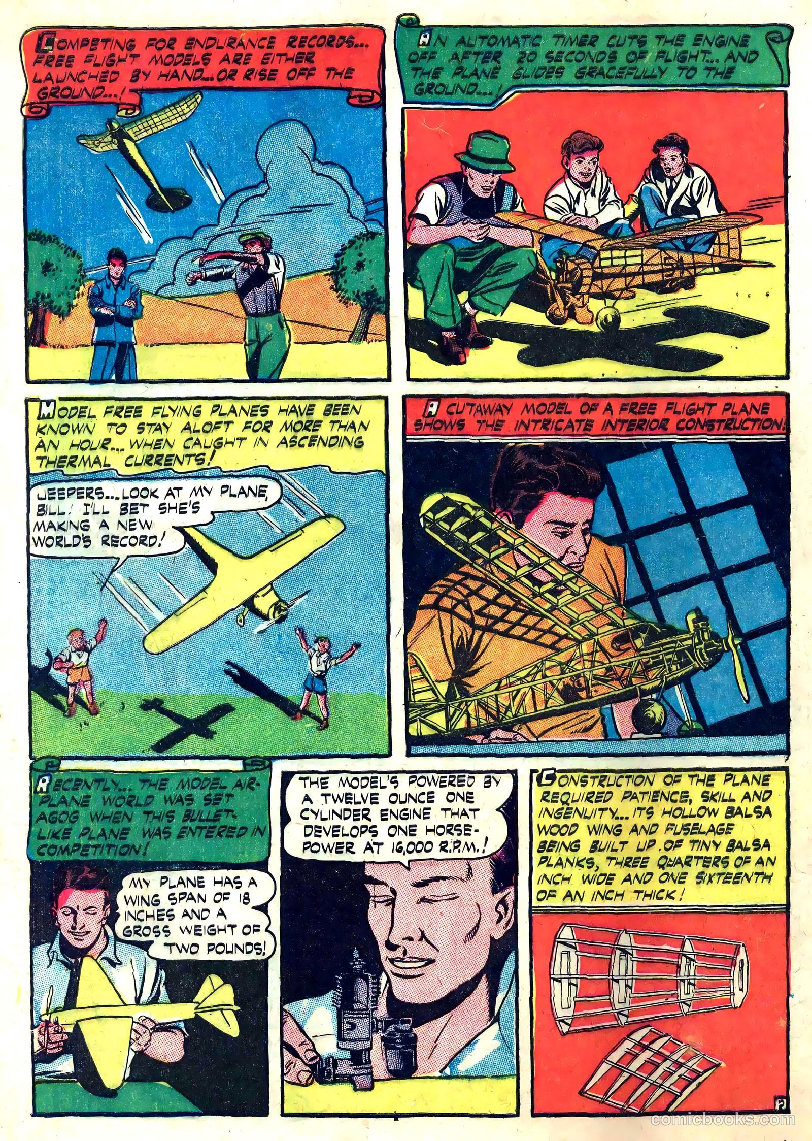 Captain Aero Comics #26 — page 40 of 52