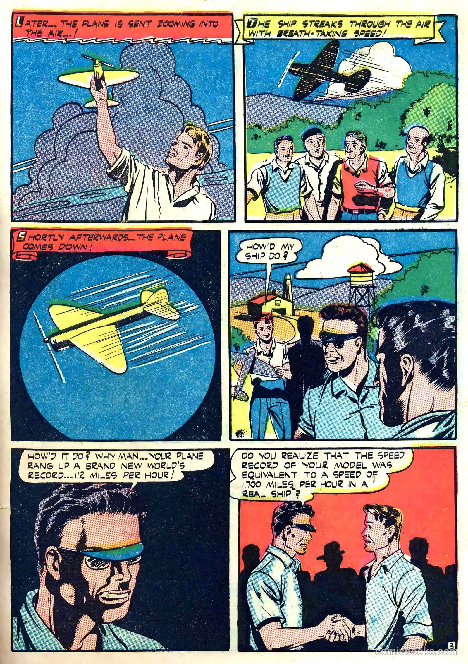 Captain Aero Comics #26 — page 41 of 52