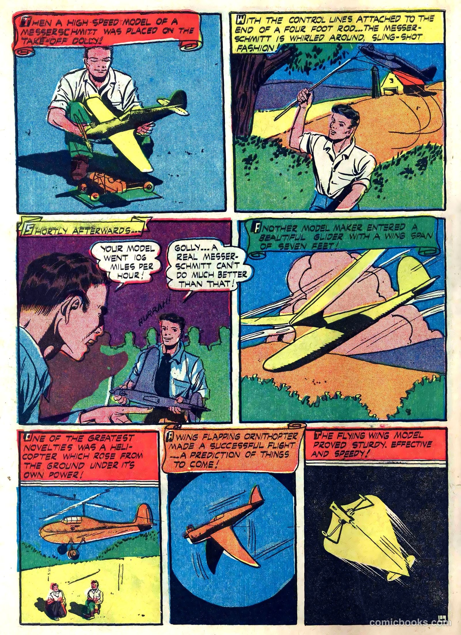 Captain Aero Comics #26 — page 42 of 52
