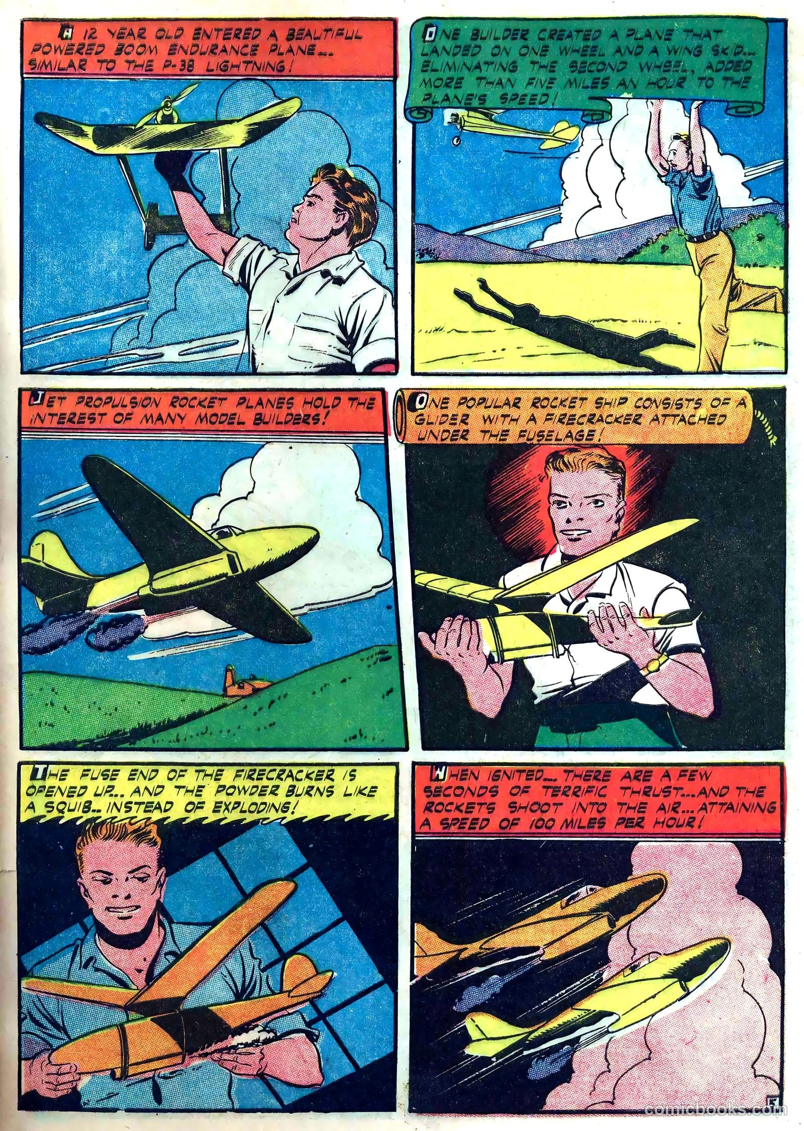 Captain Aero Comics #26 — page 43 of 52
