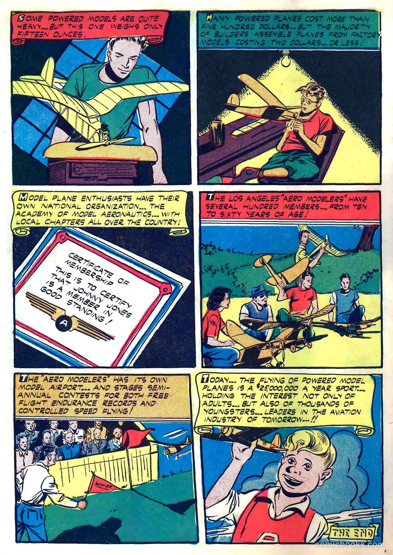 Captain Aero Comics #26 — page 44 of 52