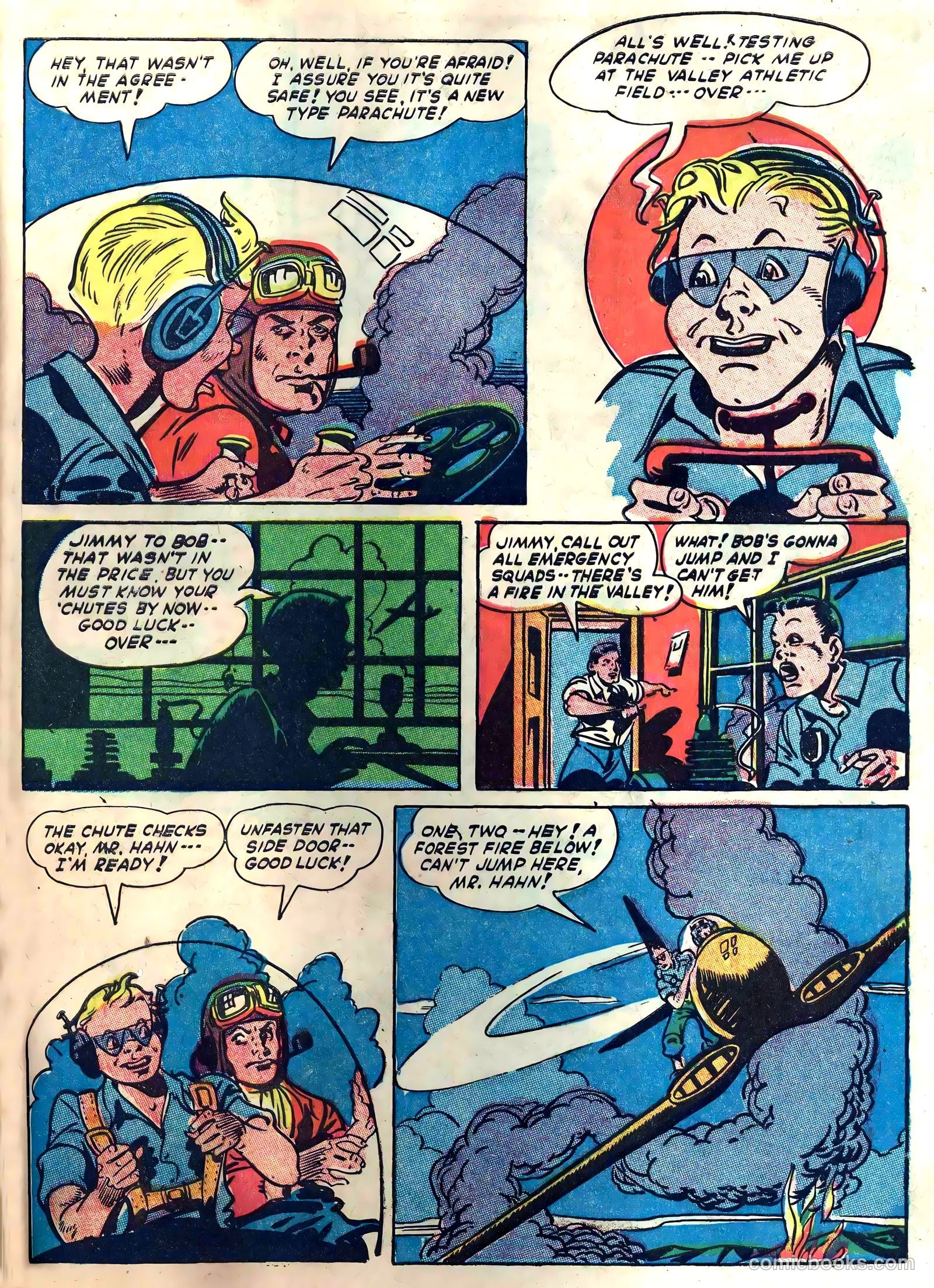 Captain Aero Comics #26 — page 47 of 52