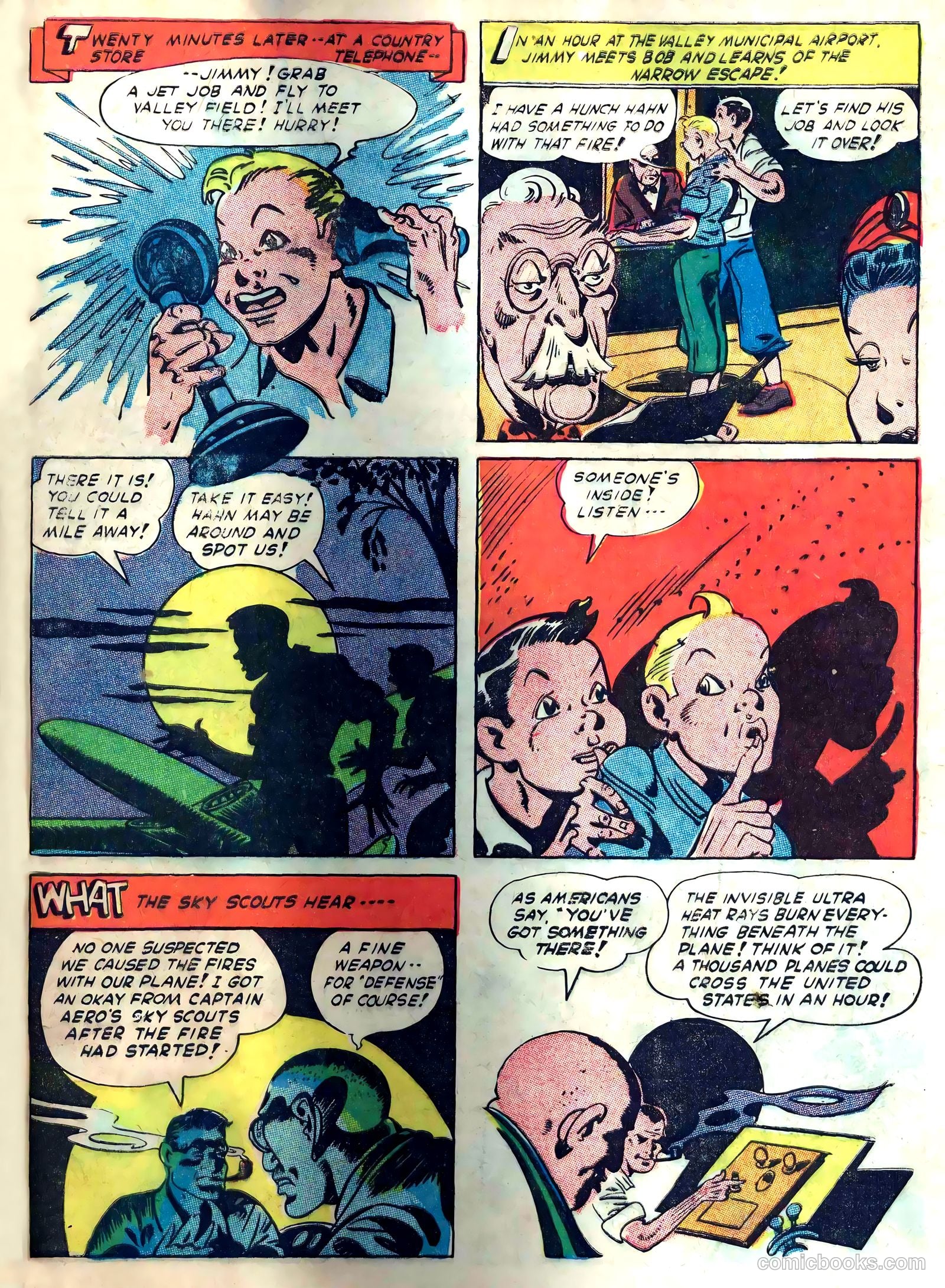 Captain Aero Comics #26 — page 49 of 52
