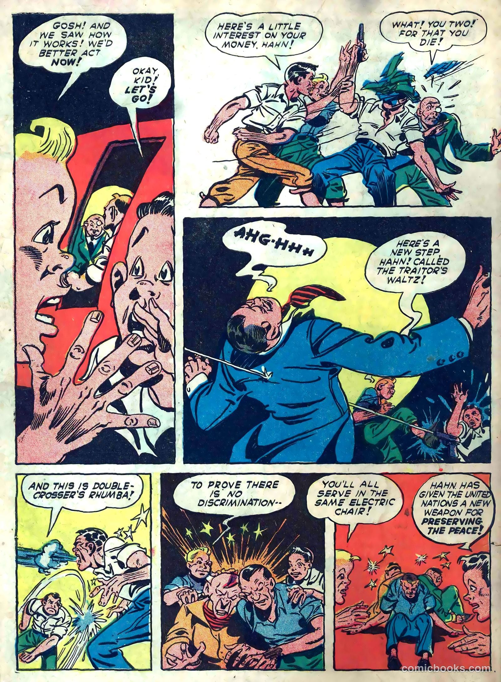 Captain Aero Comics #26 — page 50 of 52
