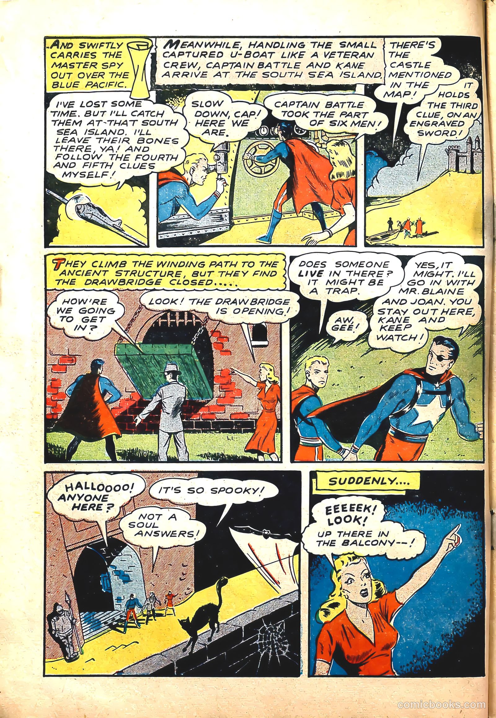 Captain Battle Comics #3 — page 13 of 54