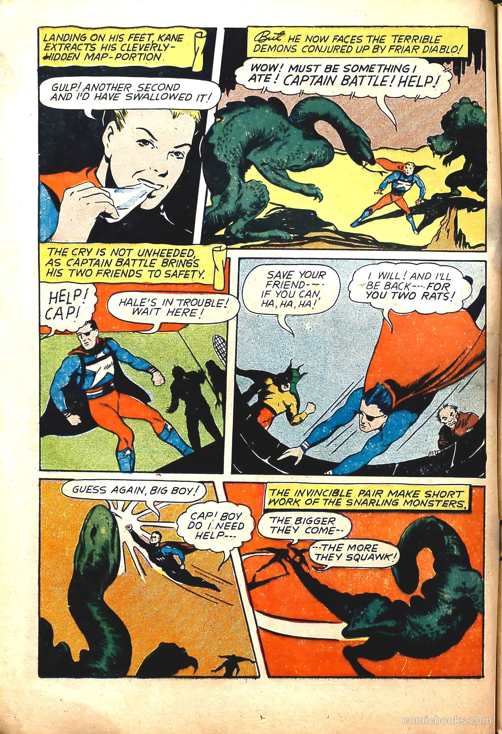 Captain Battle Comics #3 — page 17 of 54