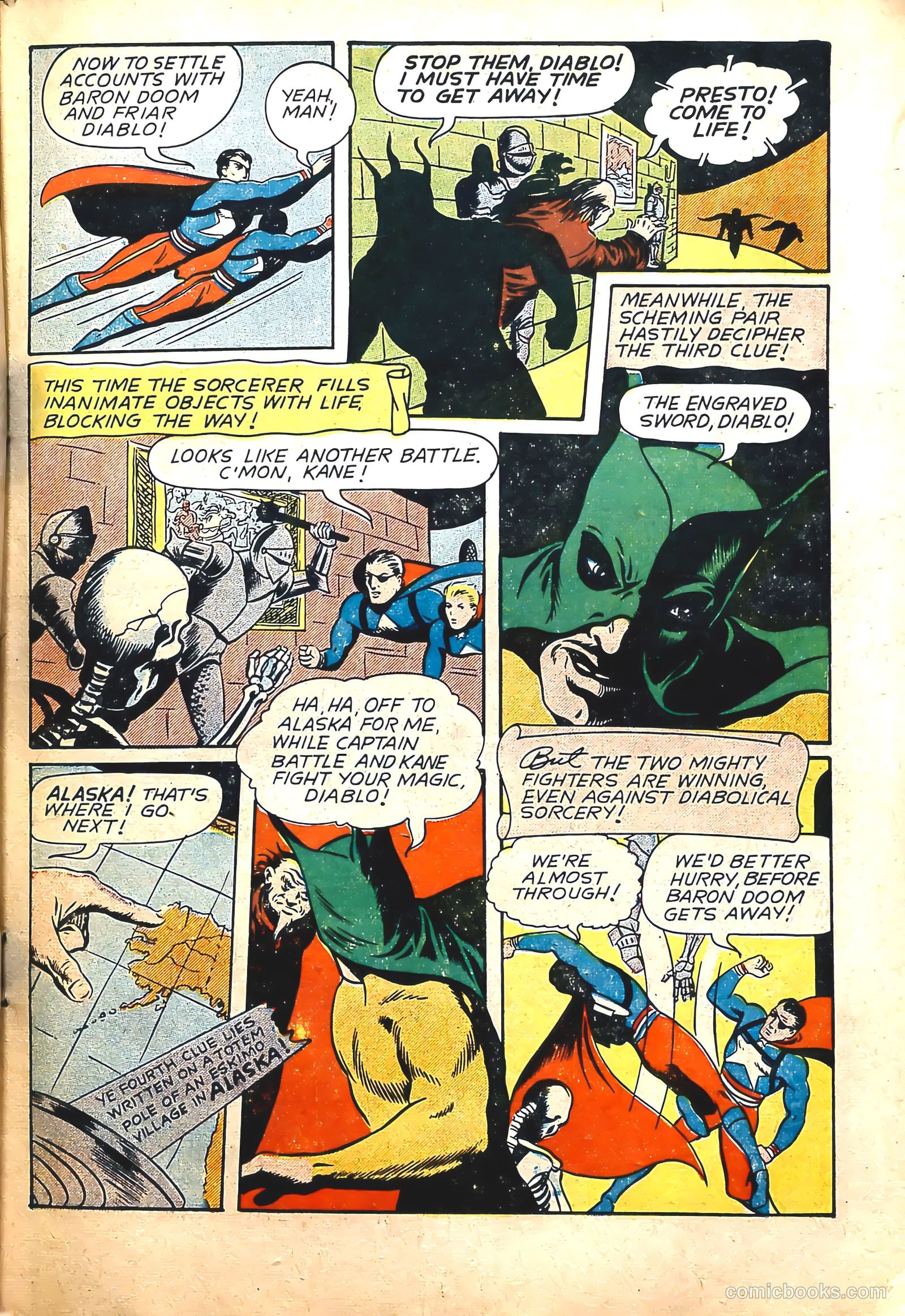 Captain Battle Comics #3 — page 18 of 54