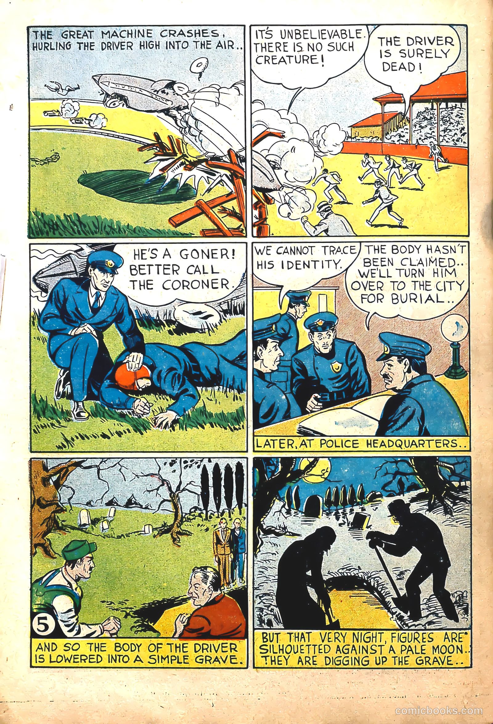 Captain Battle Comics #3 — page 31 of 54