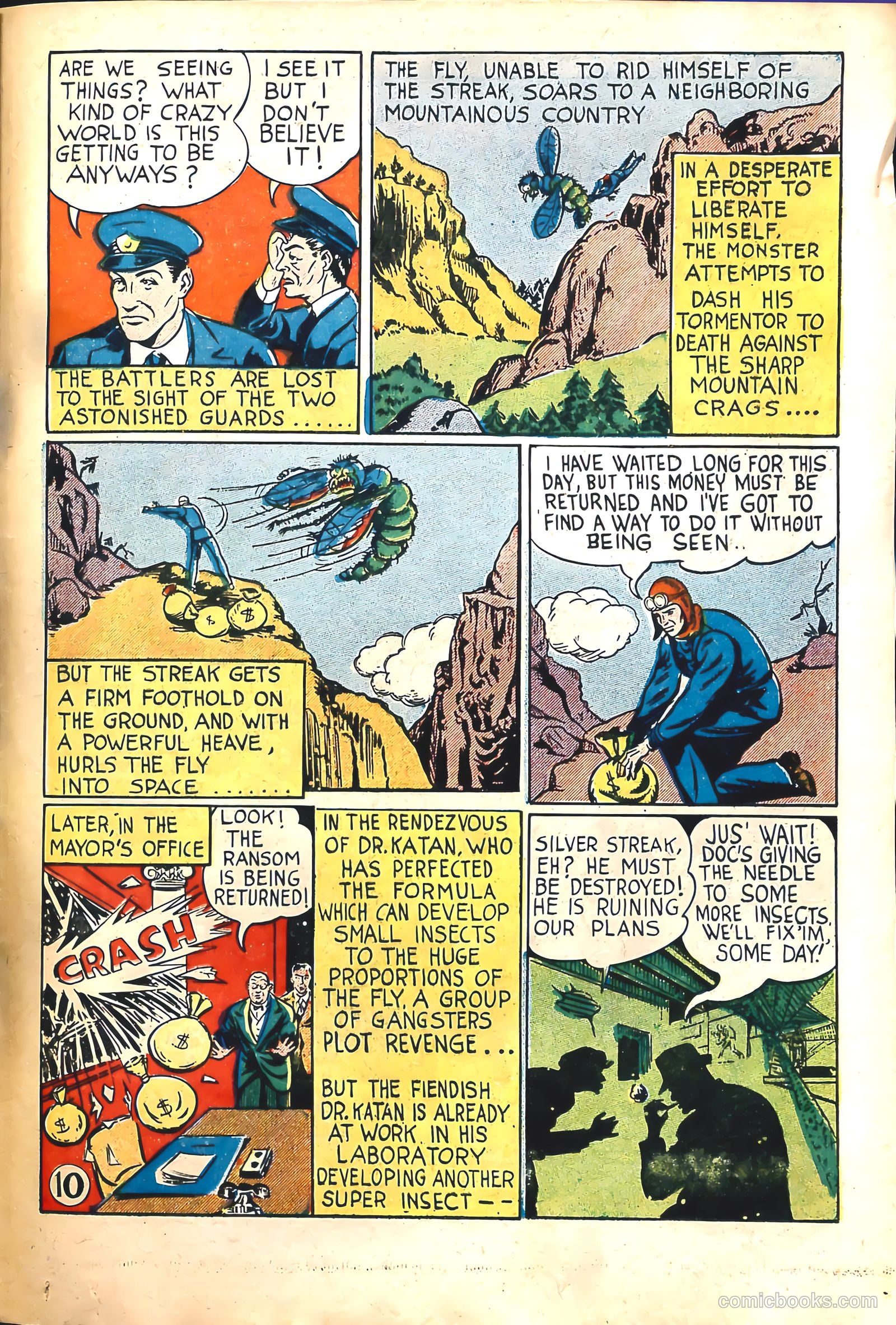 Captain Battle Comics #3 — page 36 of 54