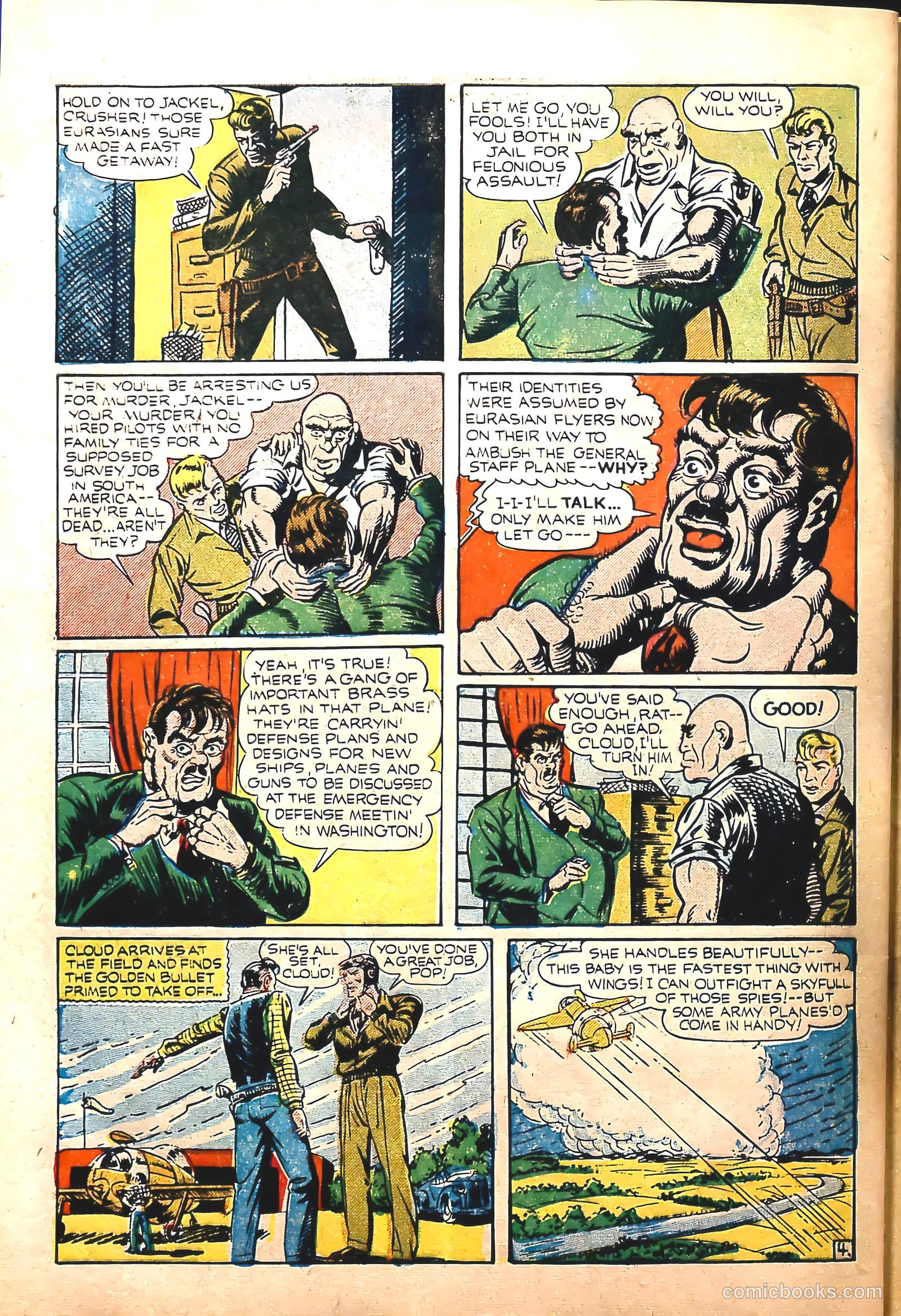 Captain Battle Comics #3 — page 41 of 54