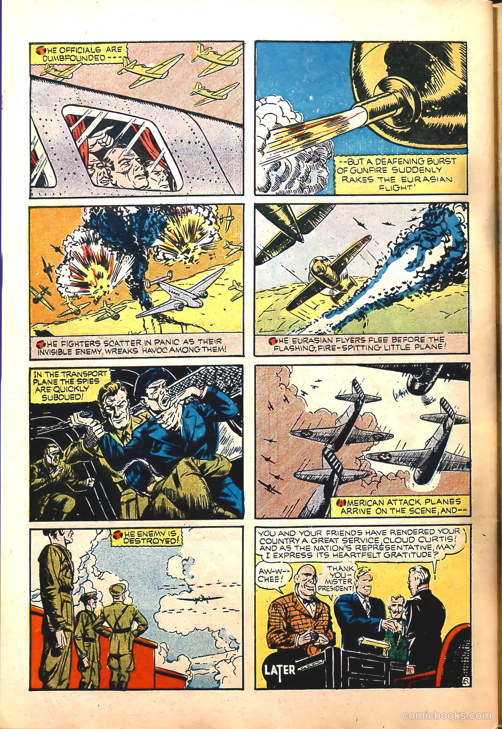 Captain Battle Comics #3 — page 43 of 54