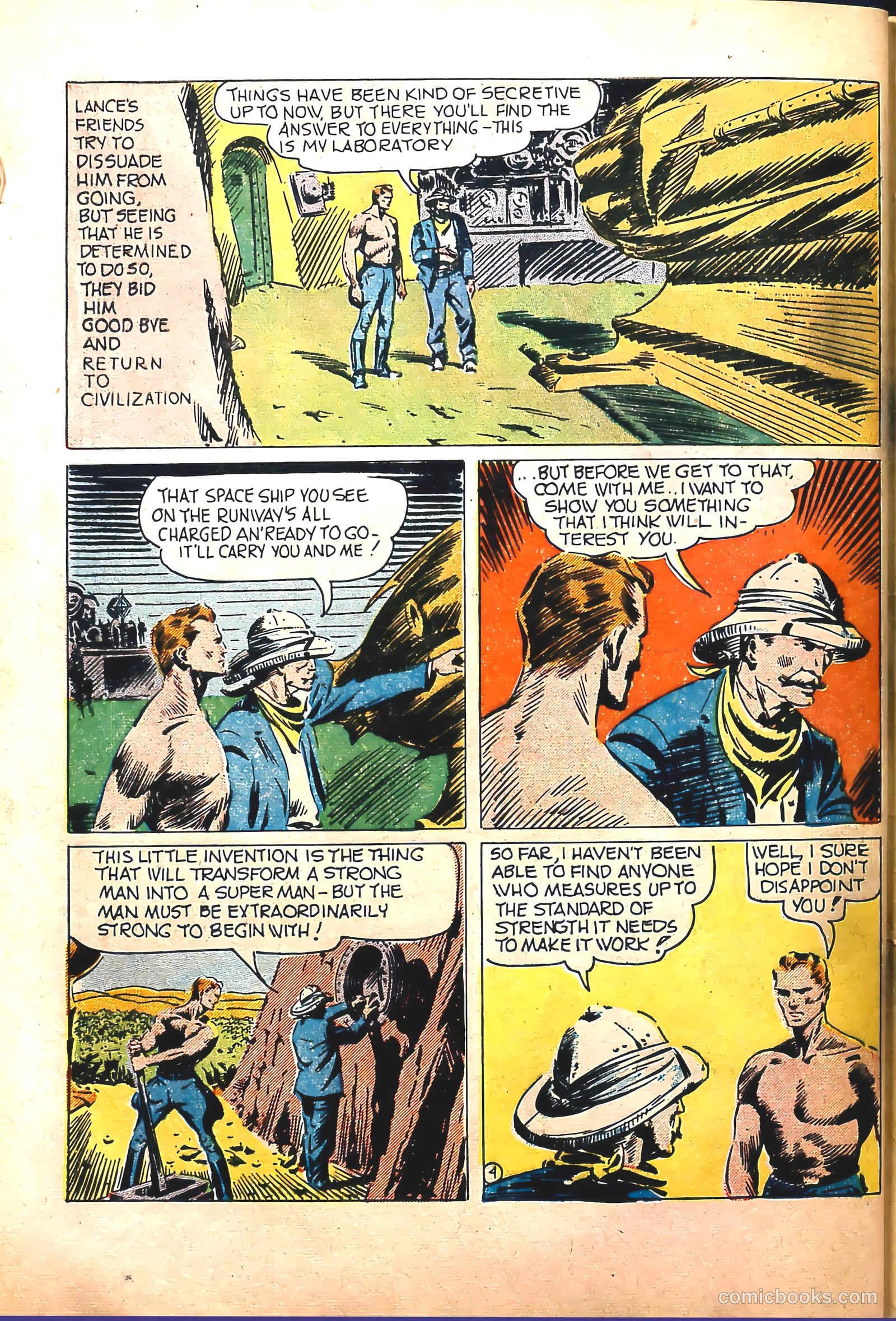 Captain Battle Comics #3 — page 47 of 54