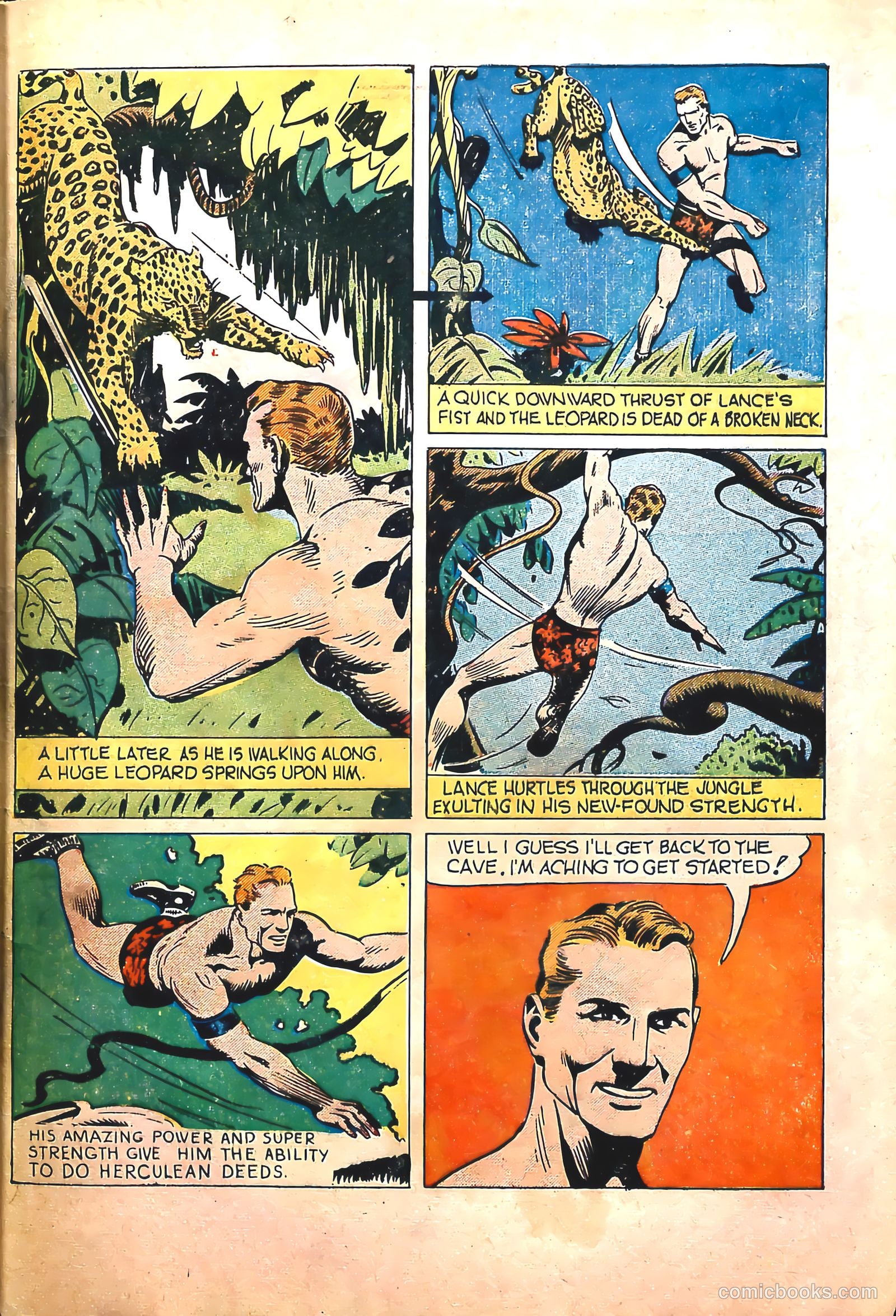 Captain Battle Comics #3 — page 50 of 54