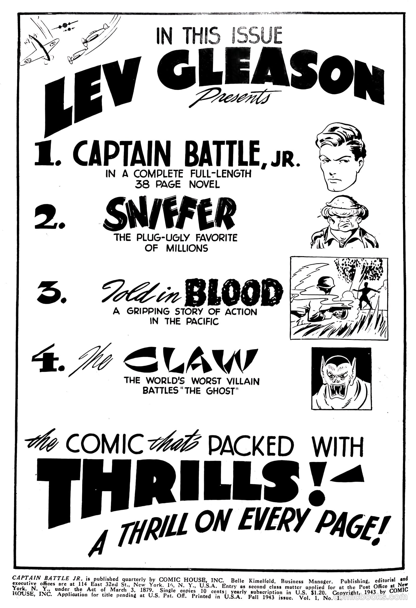 Captain Battle Jr. #1 — page 2 of 61