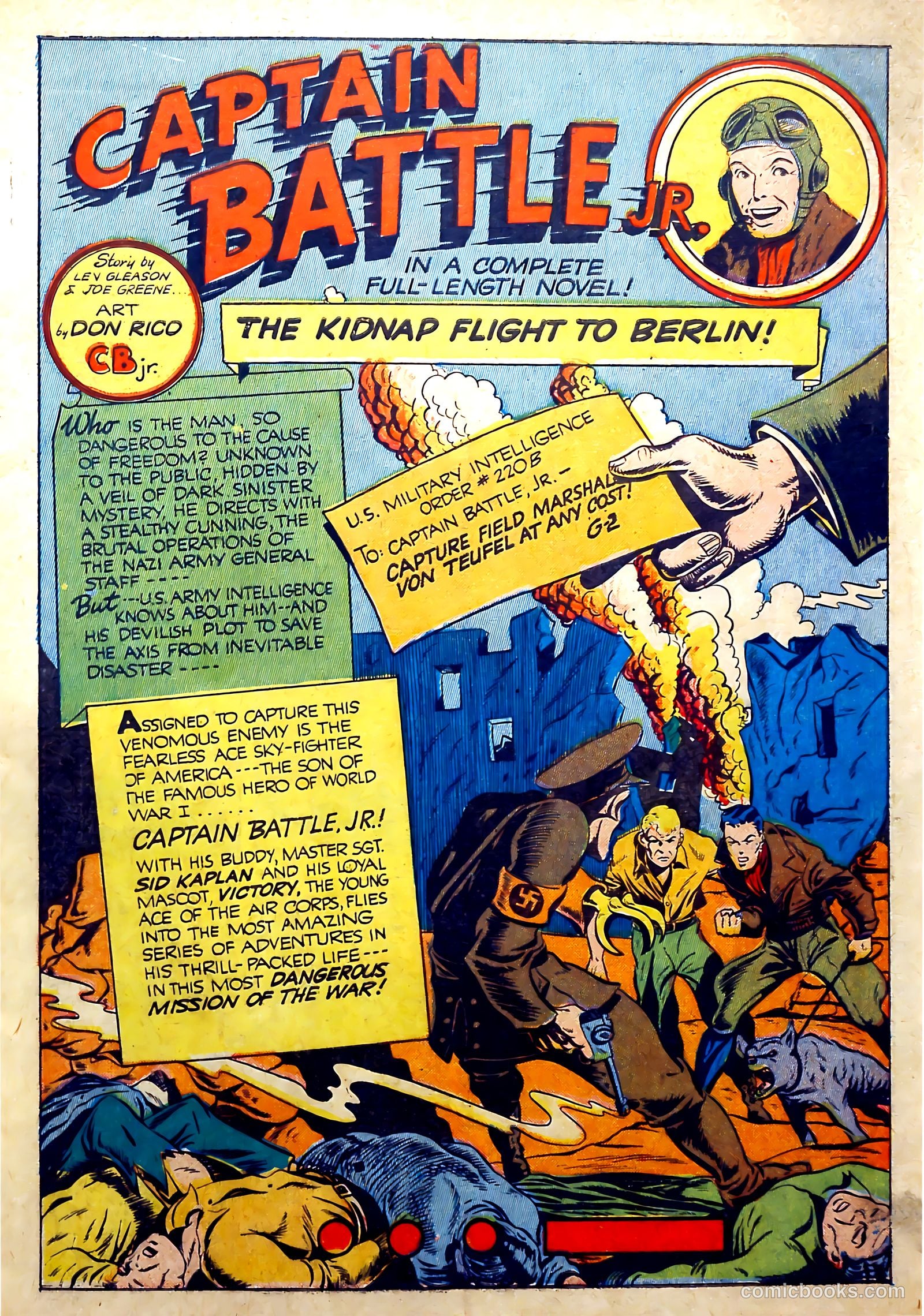 Captain Battle Jr. #1 — page 3 of 61