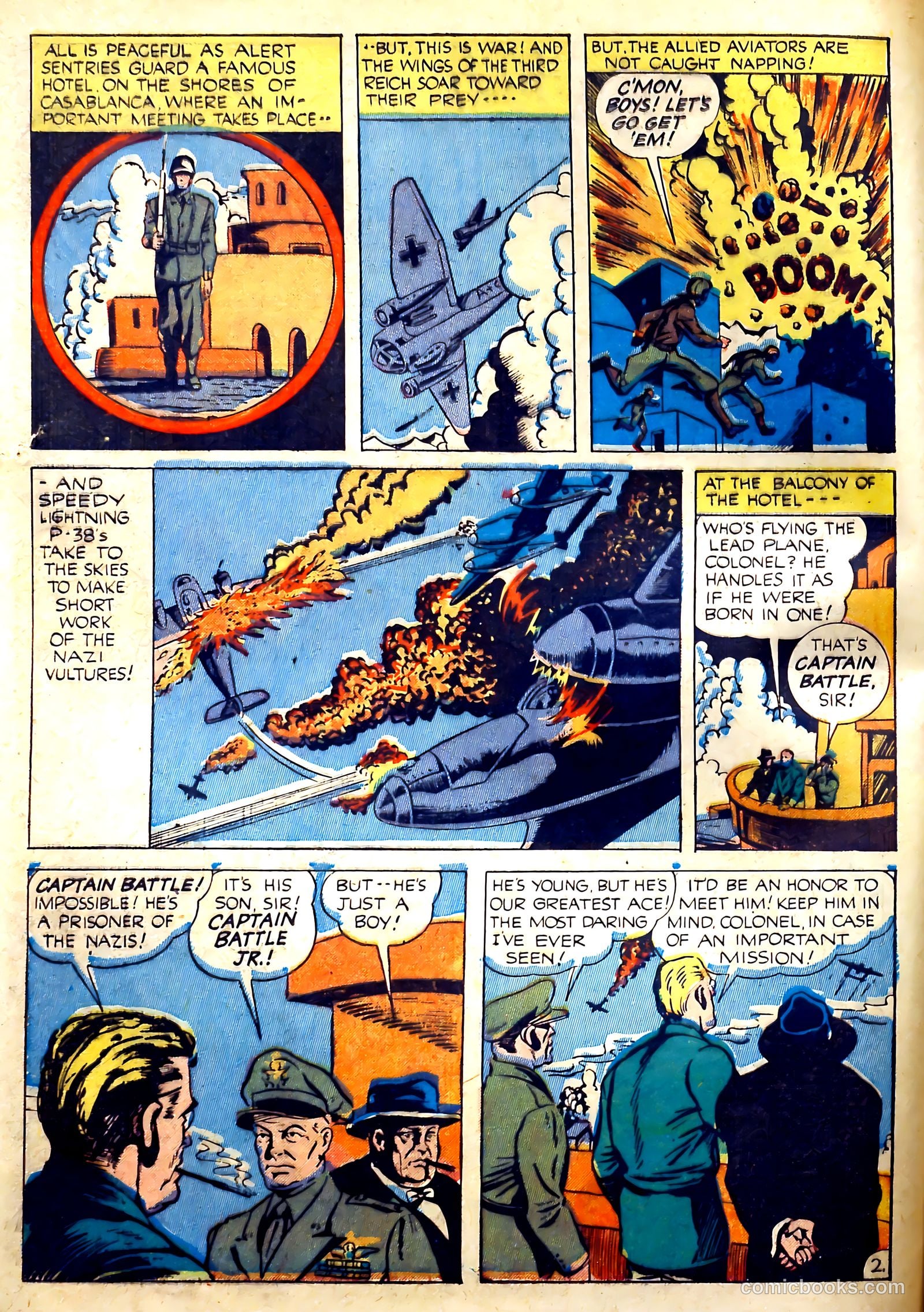 Captain Battle Jr. #1 — page 4 of 61