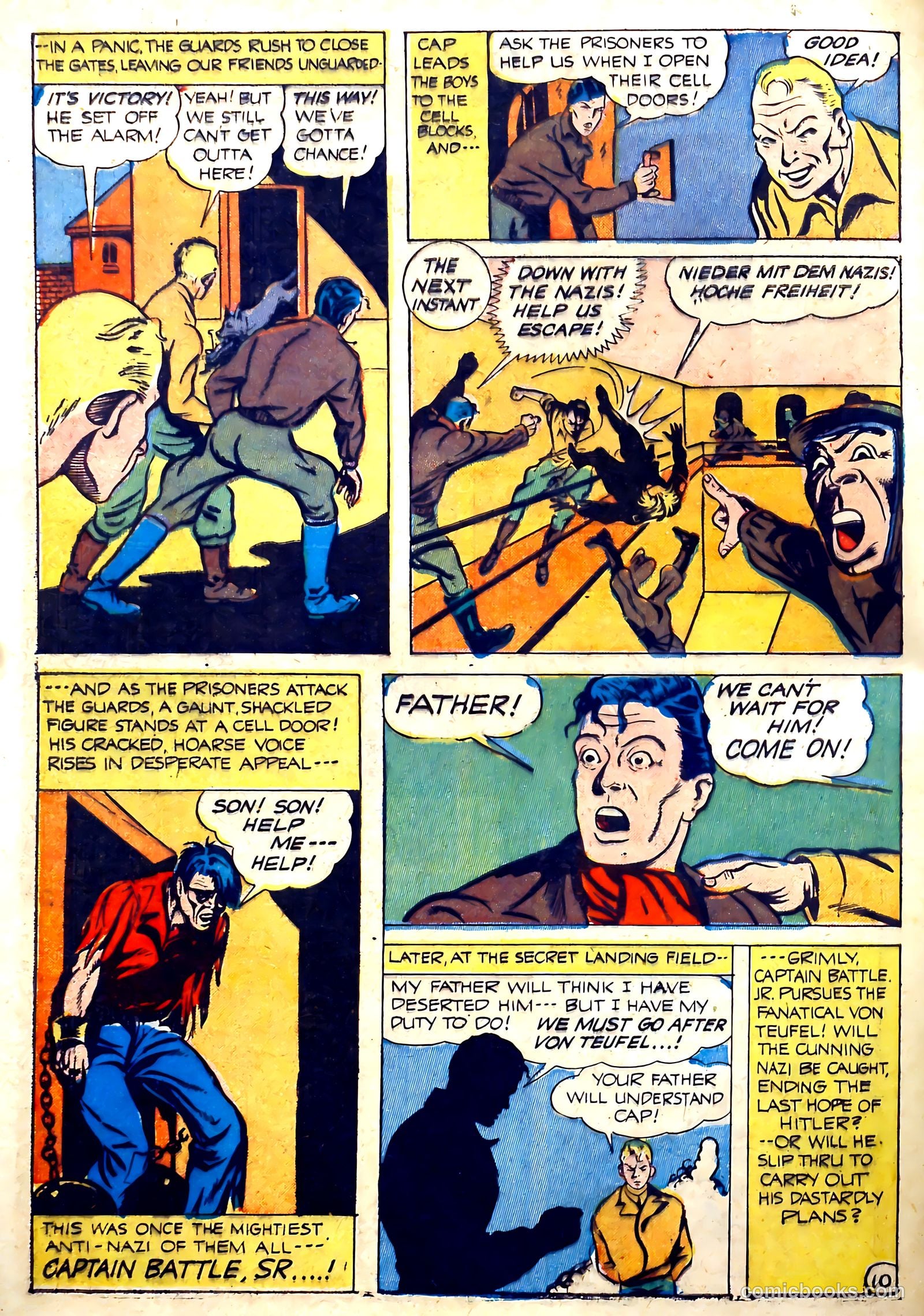 Captain Battle Jr. #1 — page 12 of 61