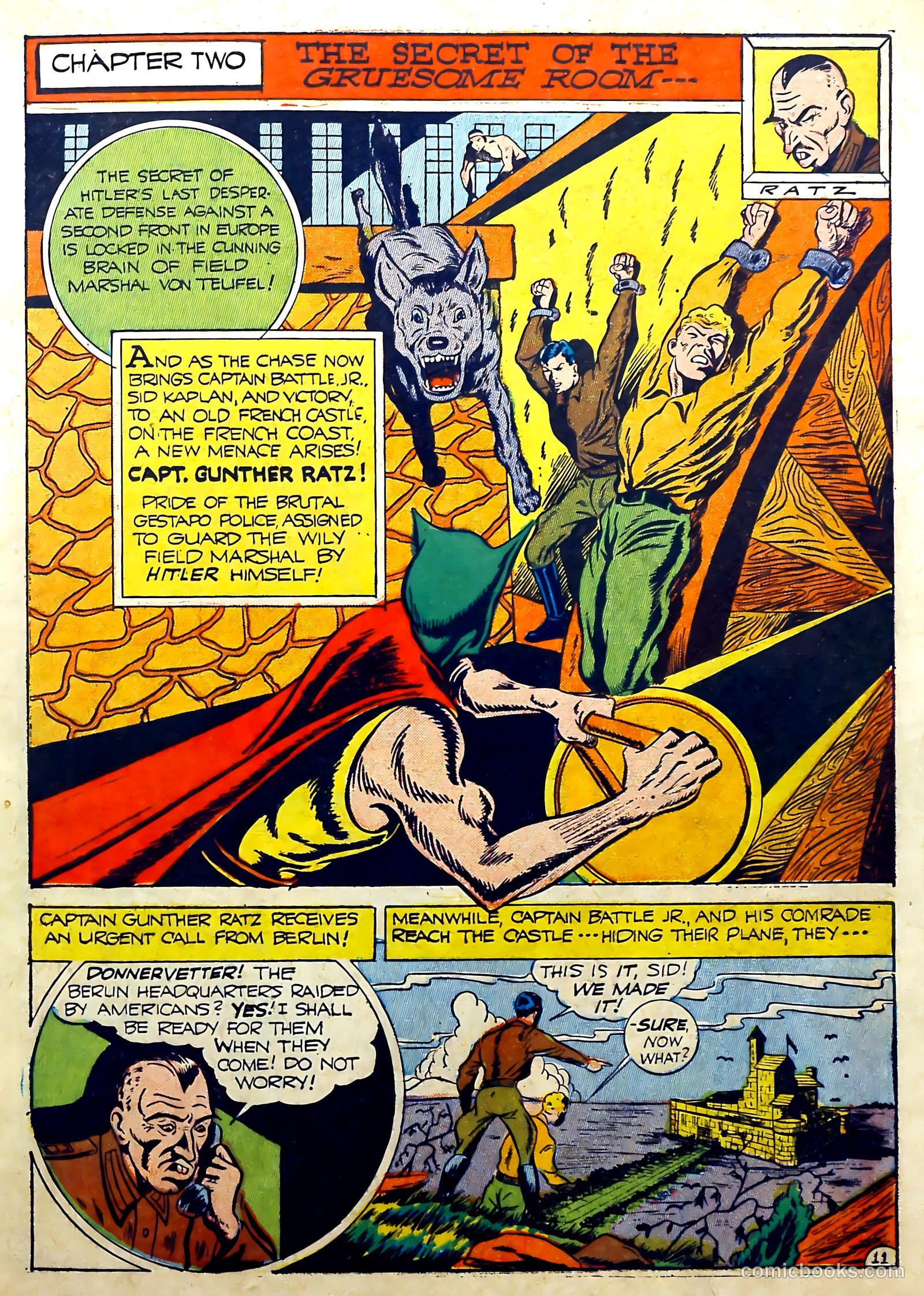 Captain Battle Jr. #1 — page 13 of 61