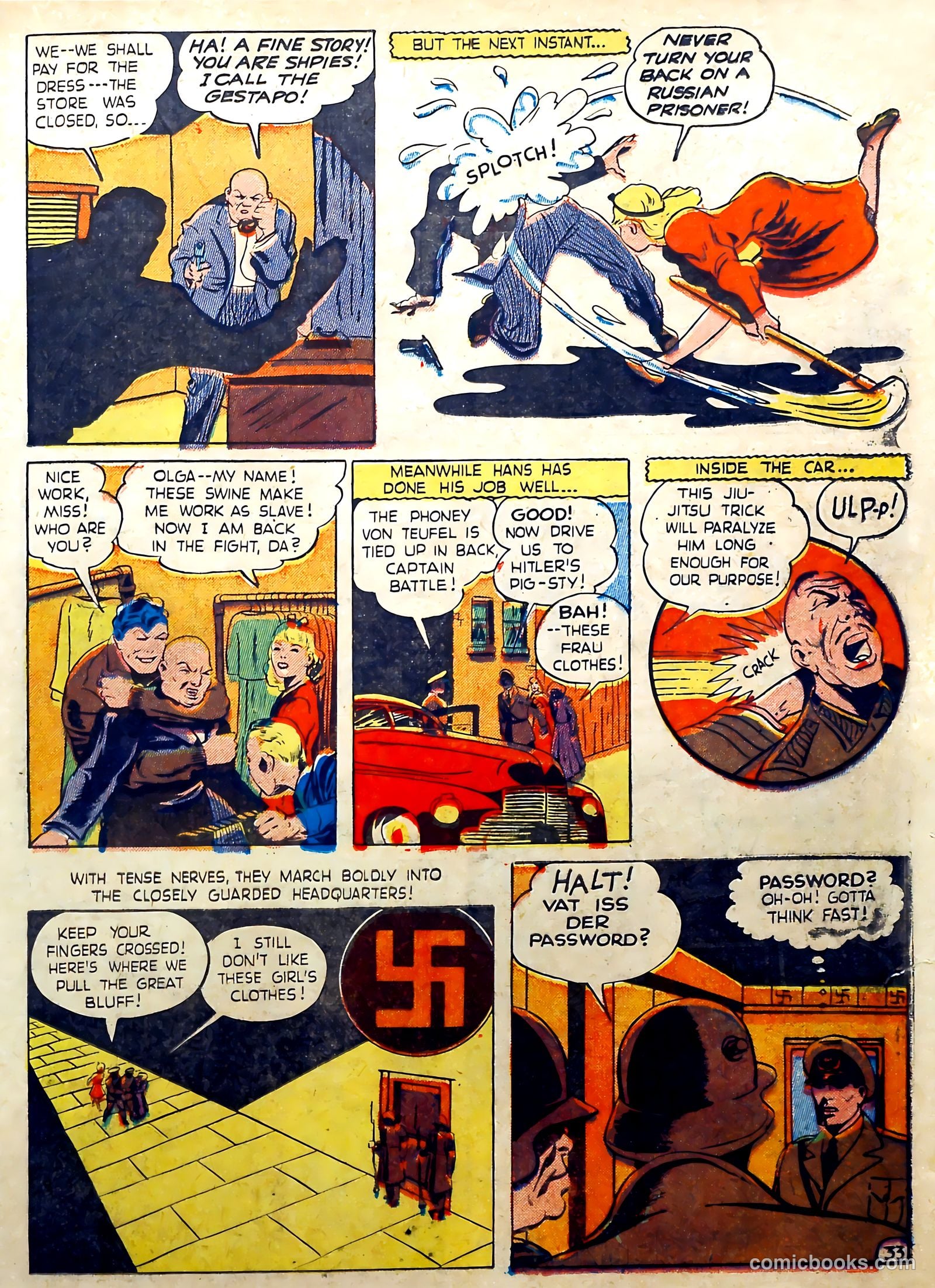 Captain Battle Jr. #1 — page 35 of 61