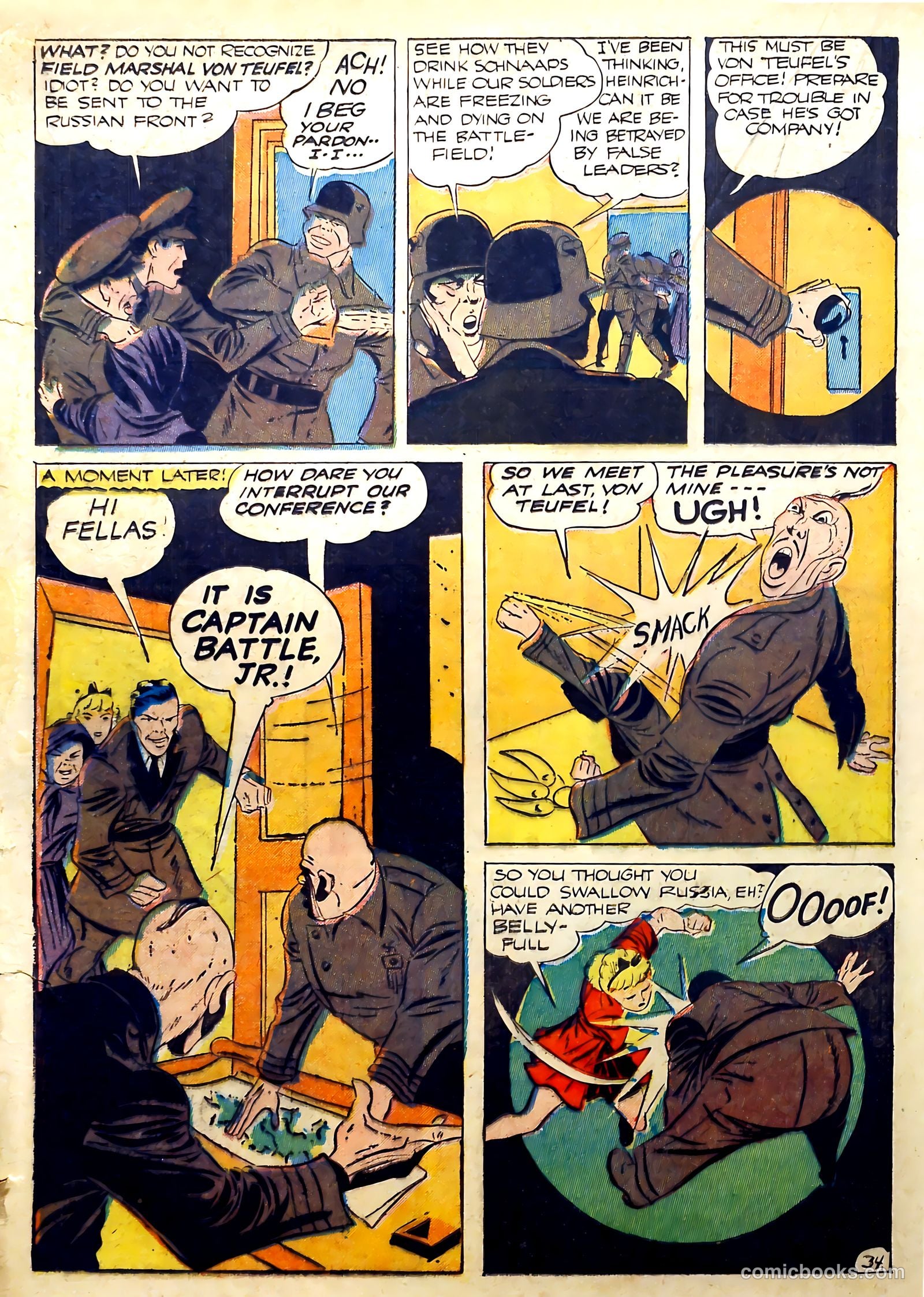 Captain Battle Jr. #1 — page 36 of 61