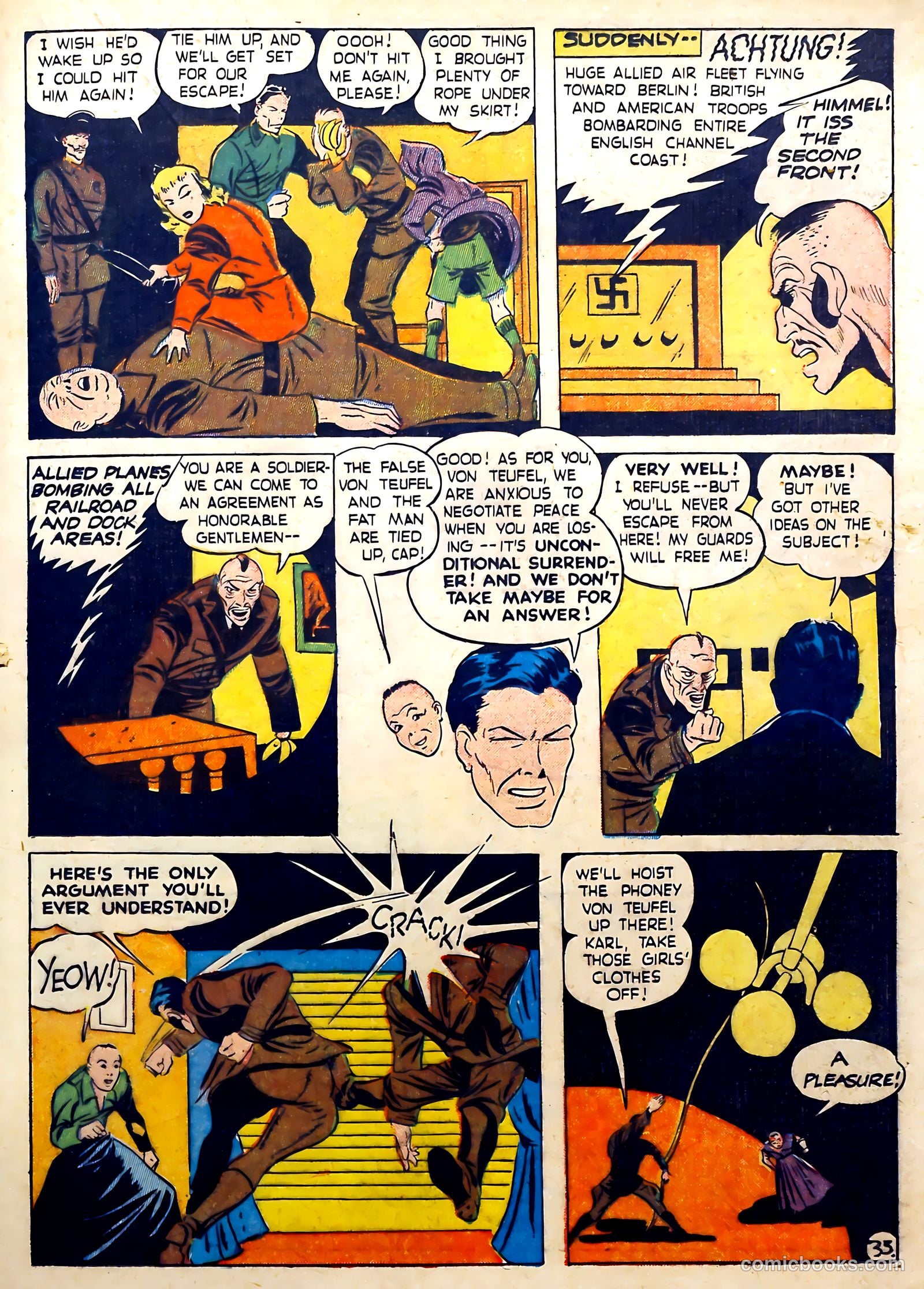 Captain Battle Jr. #1 — page 37 of 61