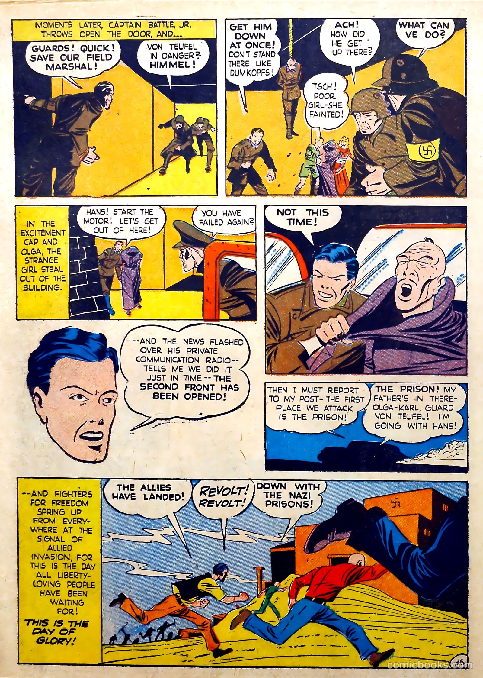 Captain Battle Jr. #1 — page 38 of 61
