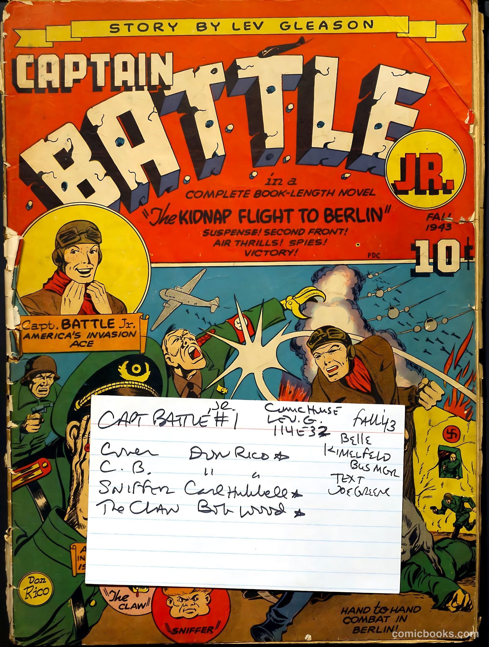 Captain Battle Jr. #1 — page 61 of 61
