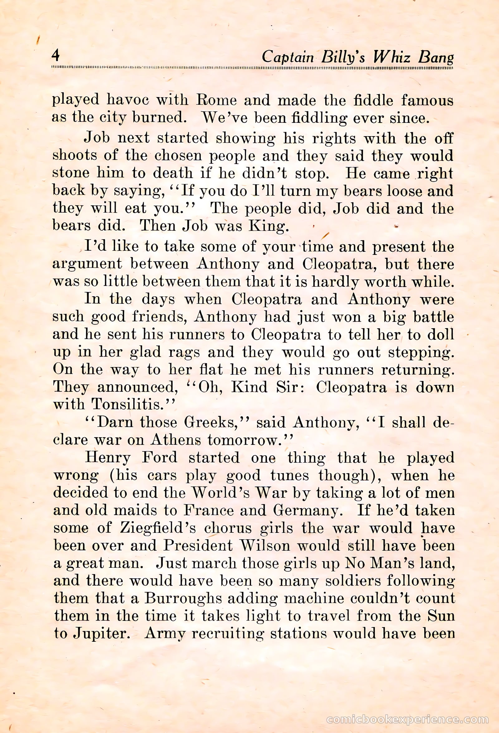 Captain Billy's Whiz Bang #16 — page 6 of 68