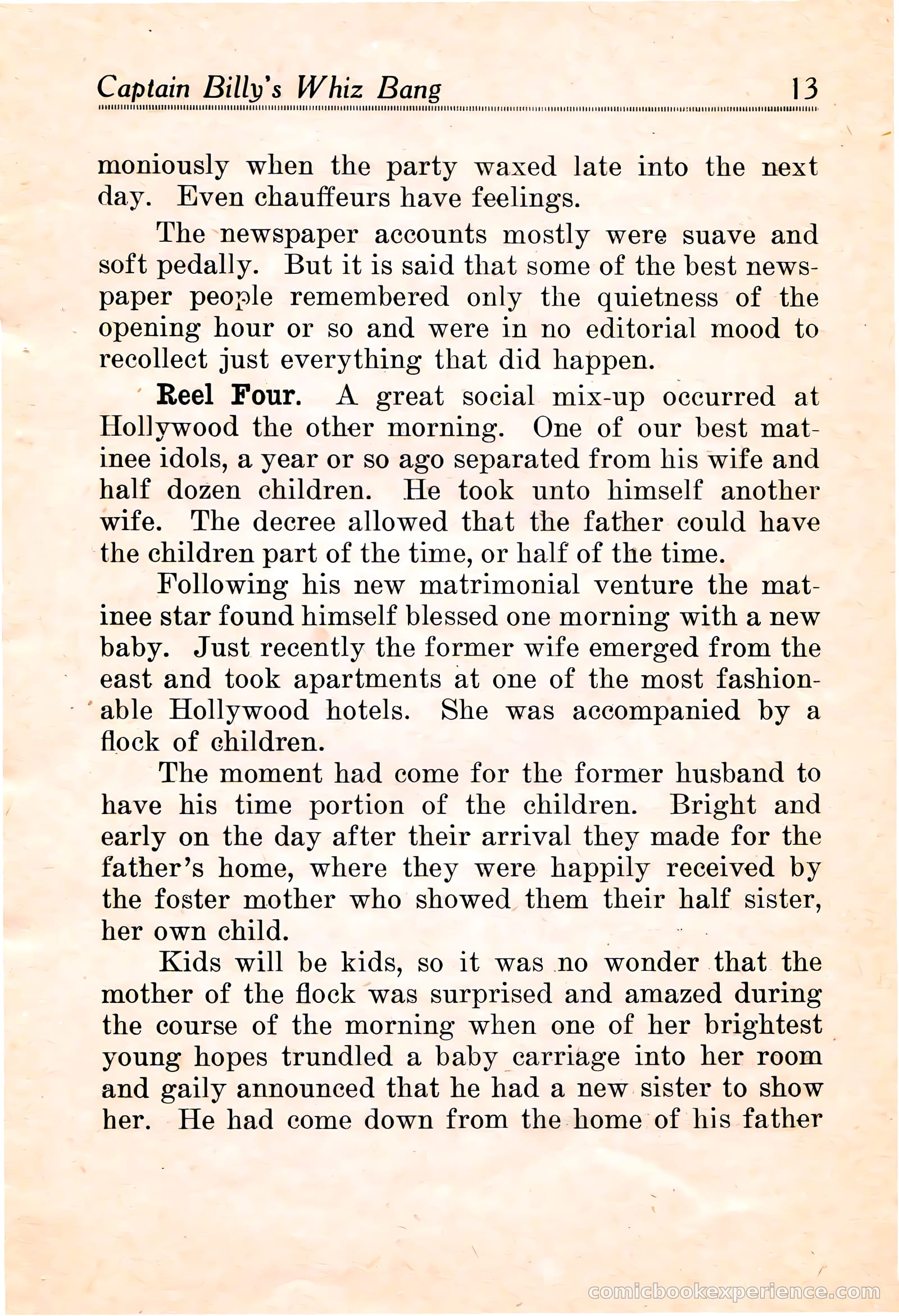 Captain Billy's Whiz Bang #16 — page 15 of 68