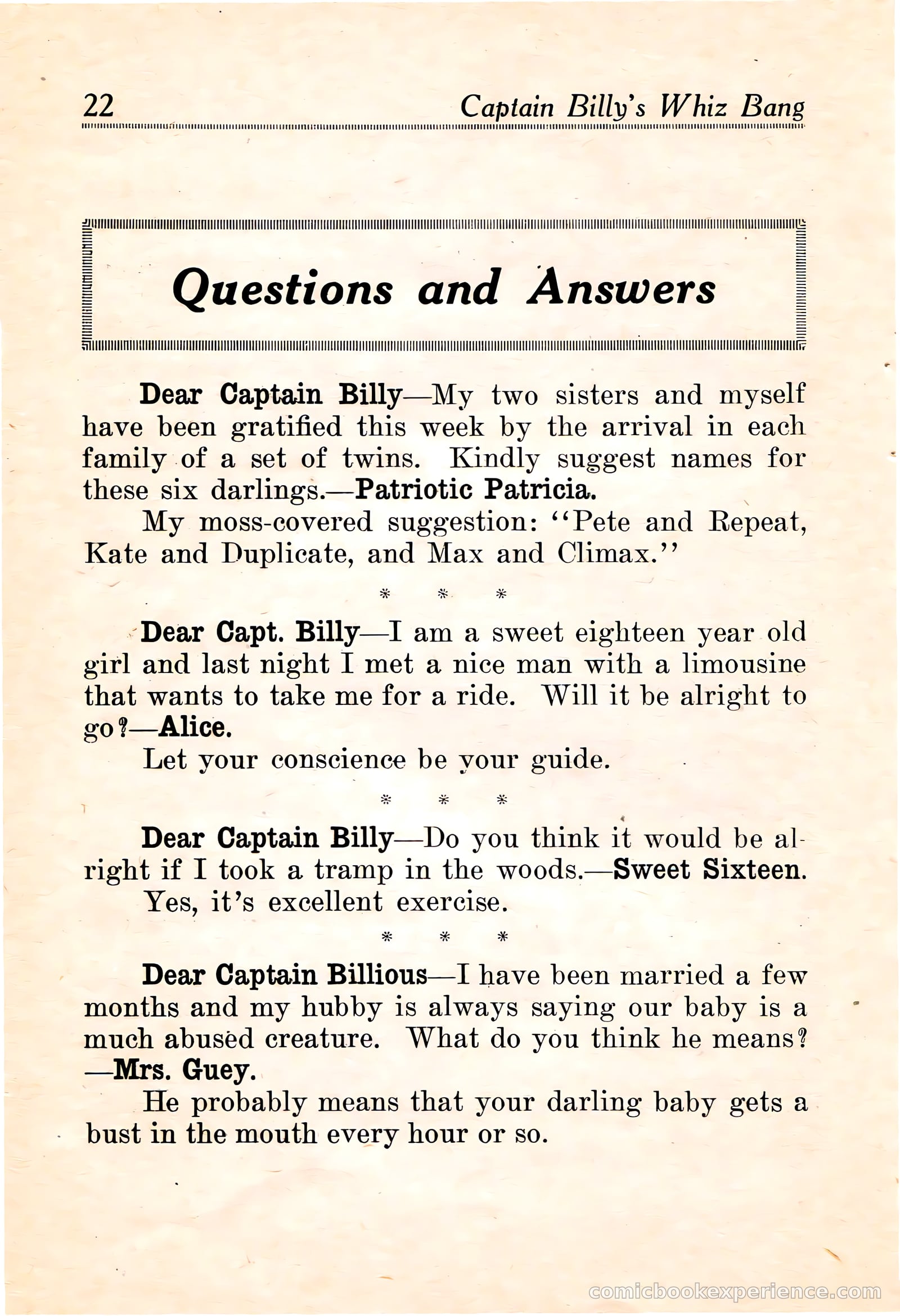 Captain Billy's Whiz Bang #16 — page 24 of 68