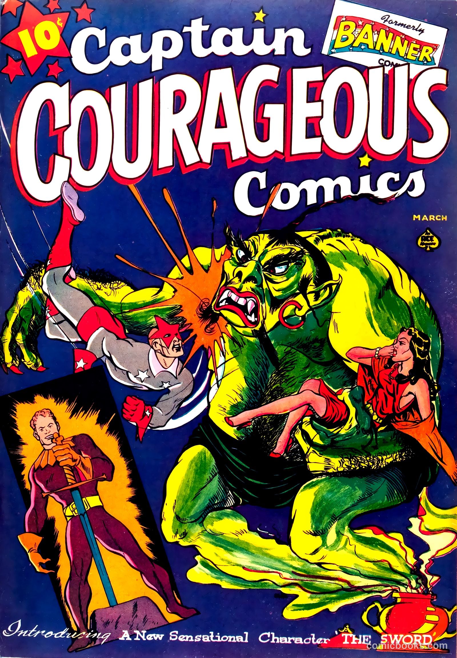 Captain Courageous Comics #6 — page 1 of 69