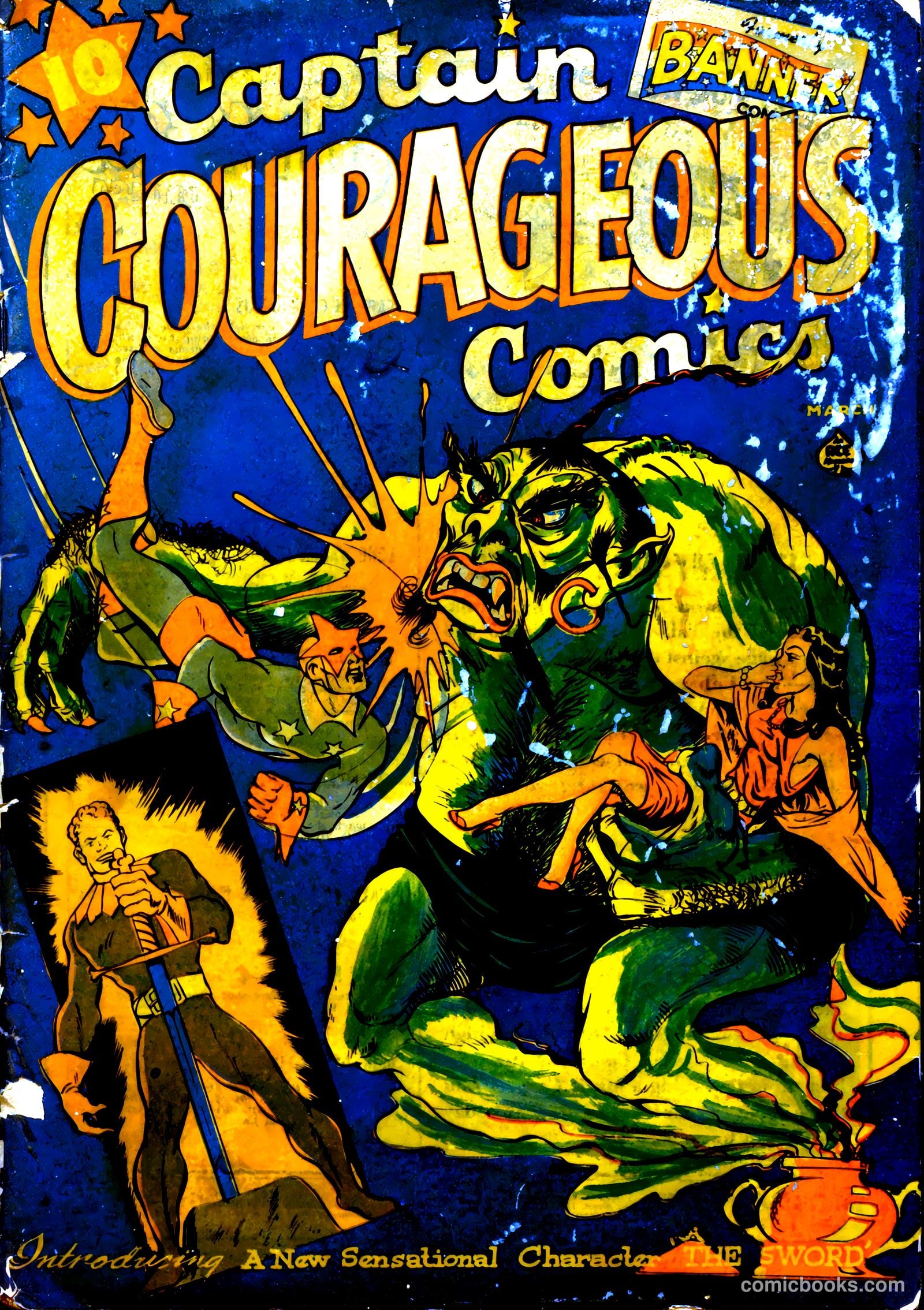 Captain Courageous Comics #6 — page 2 of 69