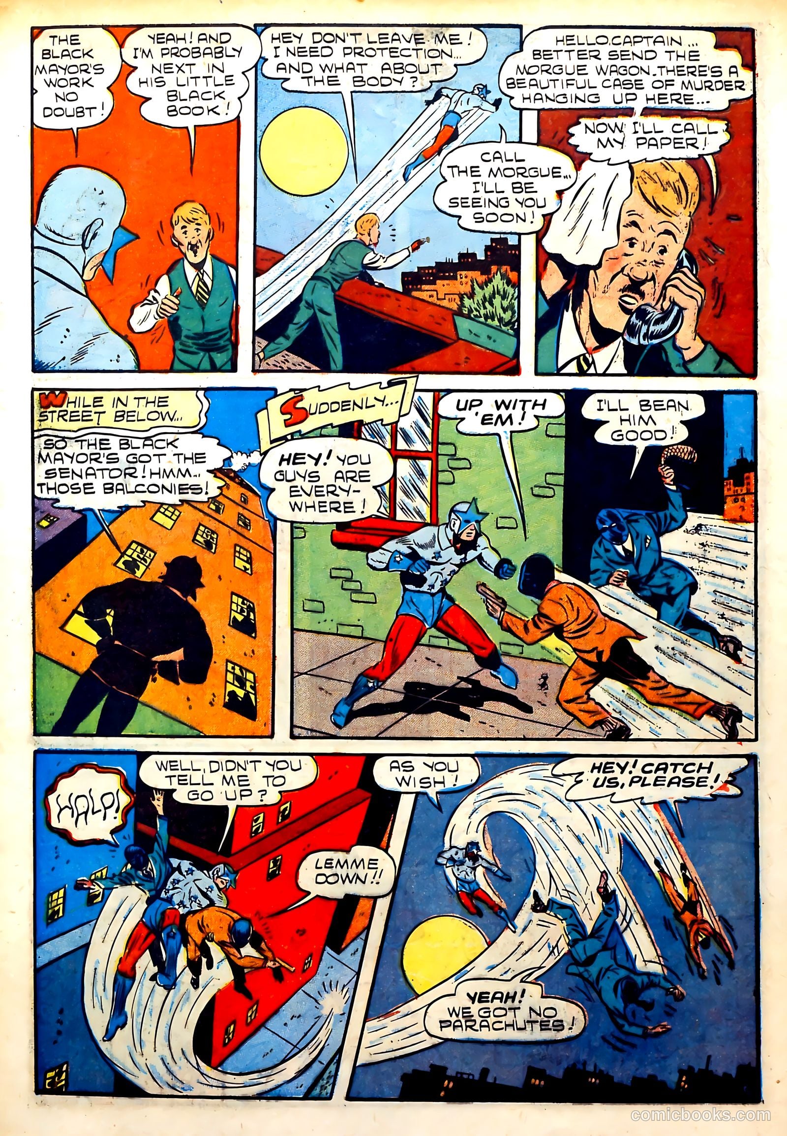 Captain Courageous Comics #6 — page 8 of 69